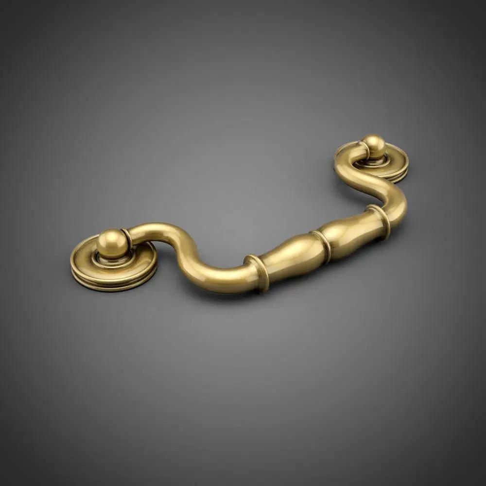 Hamilton Sinkler Gracie 3-1/2" Roped Bin Pull by Hamilton Sinkler