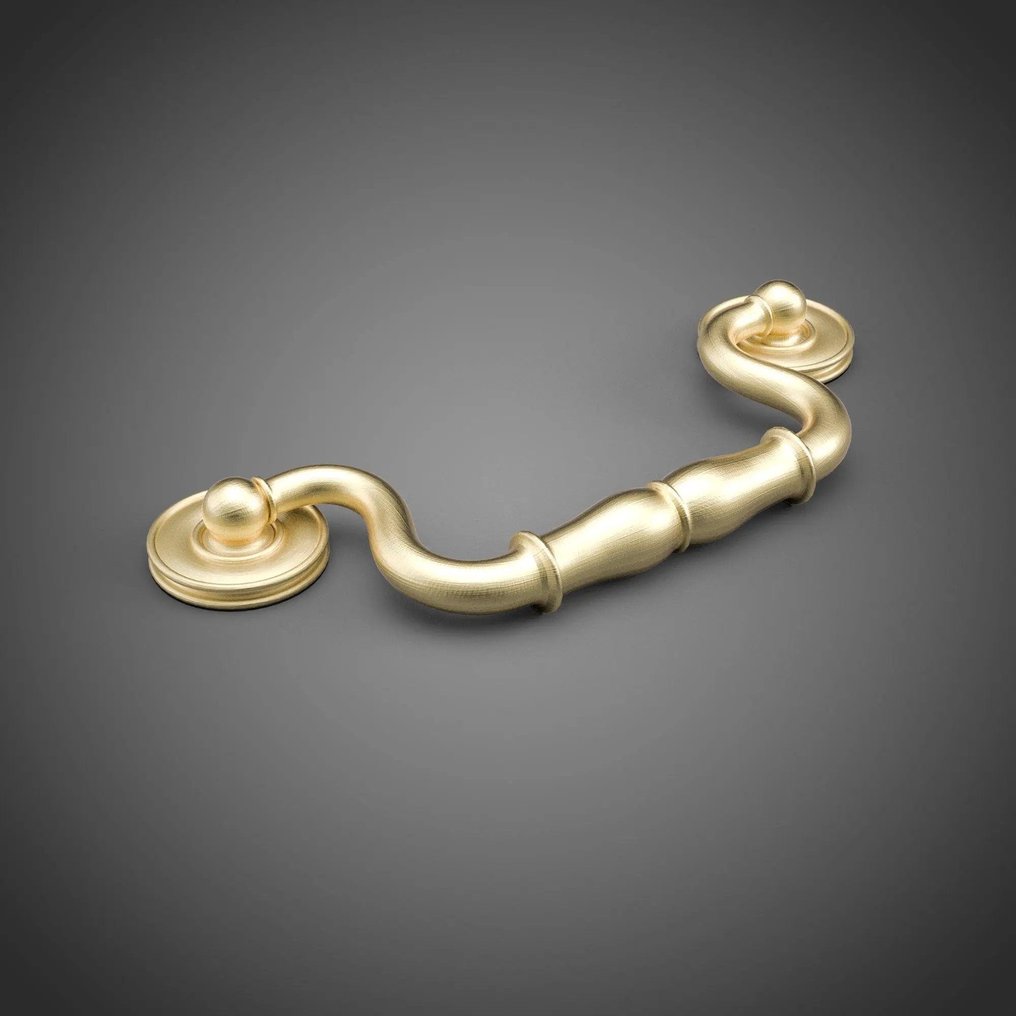 Hamilton Sinkler Gracie 3-1/2" Roped Bin Pull by Hamilton Sinkler
