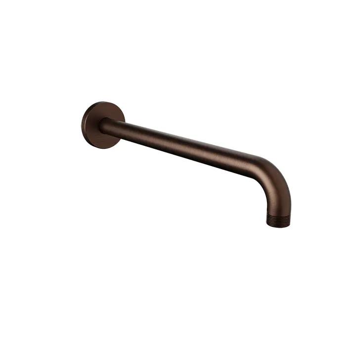 Baril Shower Components 12 inch Shower Arm with Flange by Baril