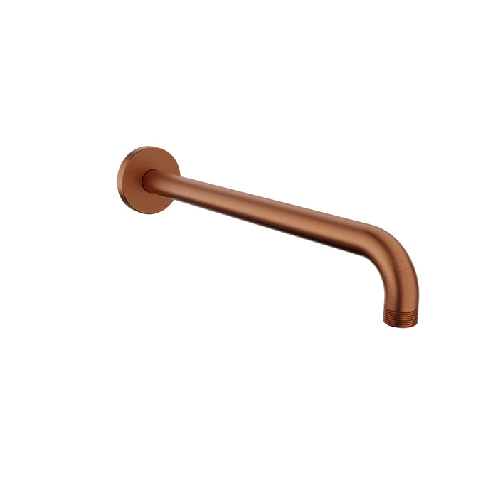 Baril Shower Components 12 inch Shower Arm with Flange by Baril