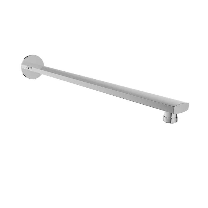 chrome shower arm