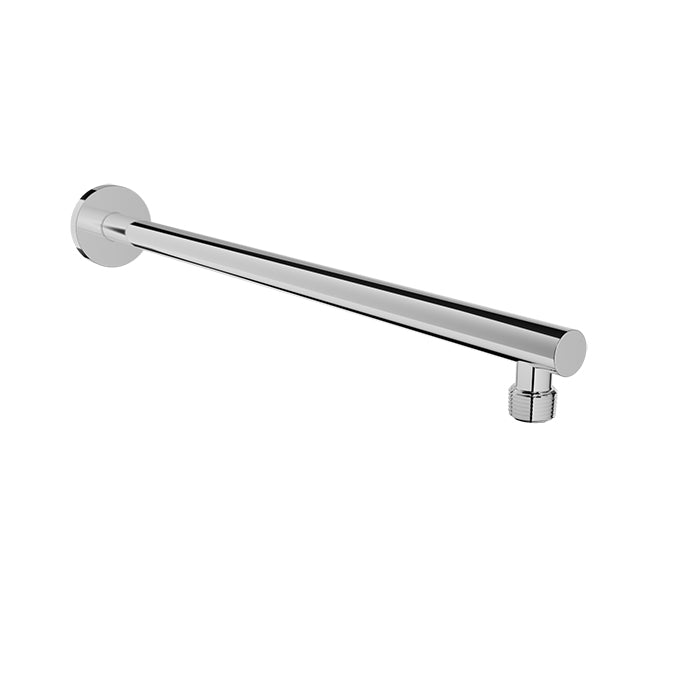 chrome shower arm