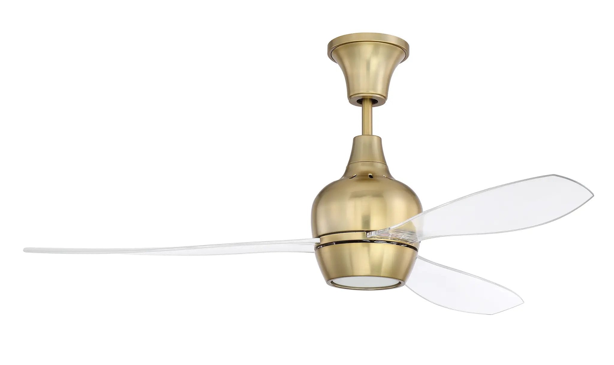 satin brass ceiling fans