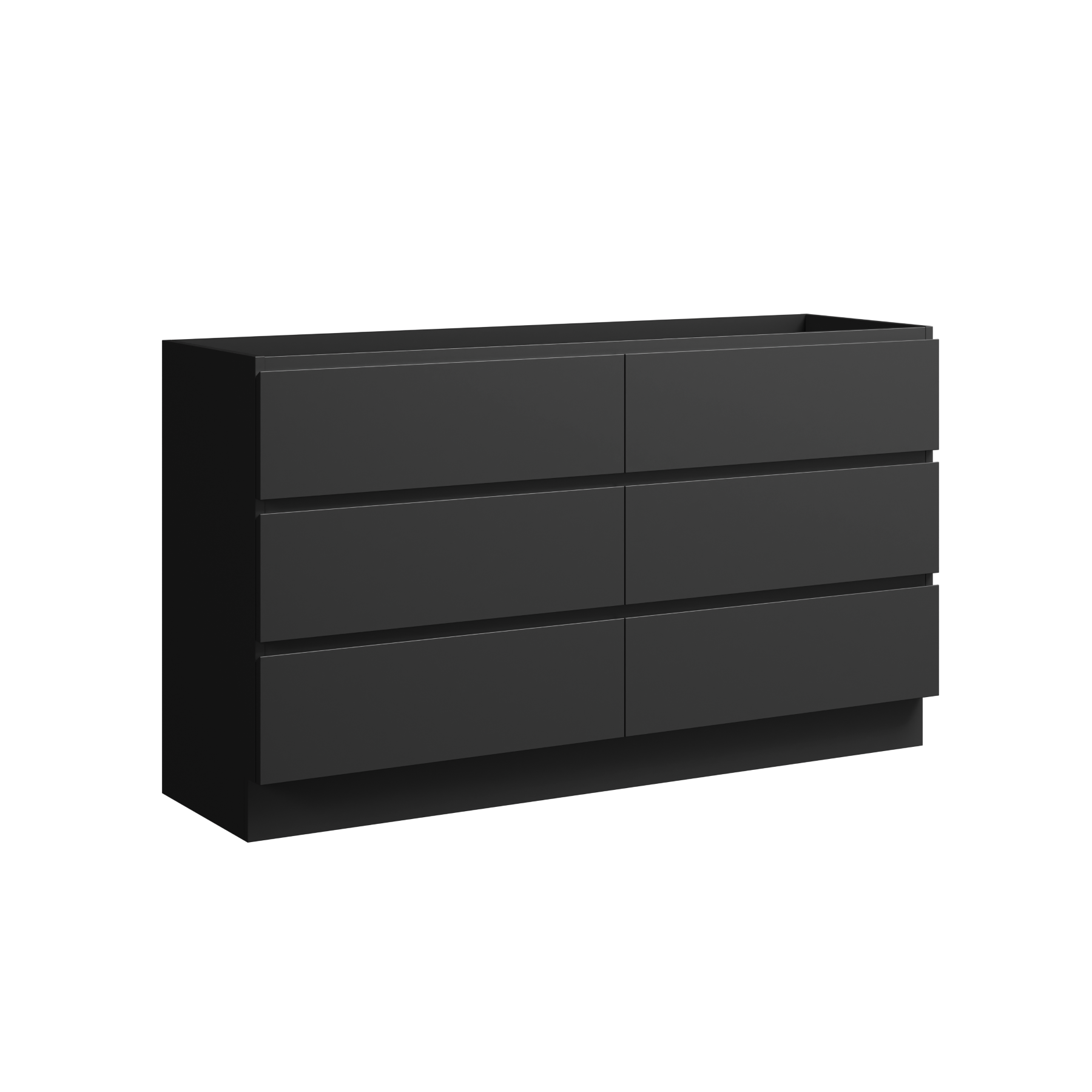 Timberline Brockton 60" x 18" x 34.5" Floor Standing Double Vanity