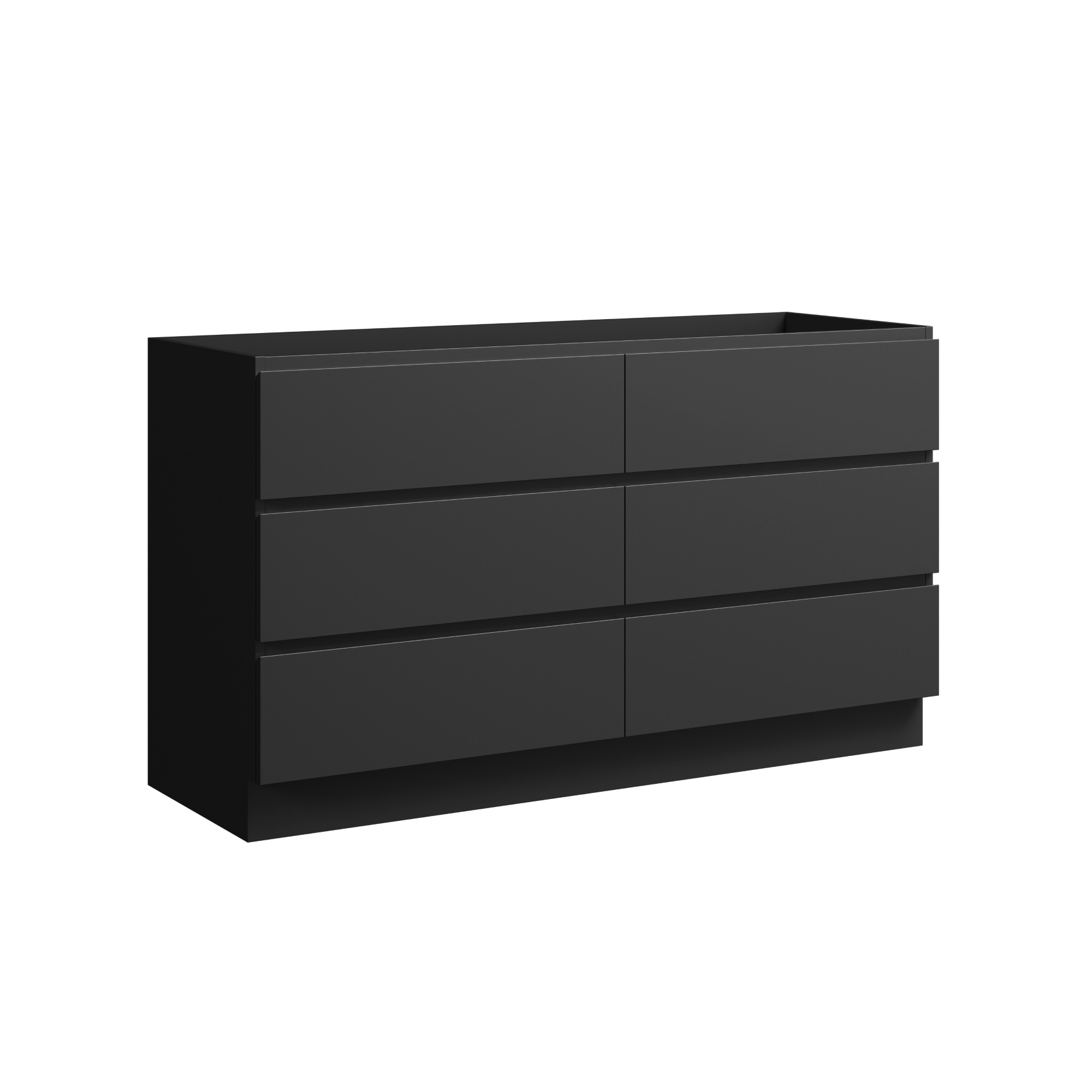 Timberline Brockton 60" x 21" x 34.5" Floor Standing Double Vanity