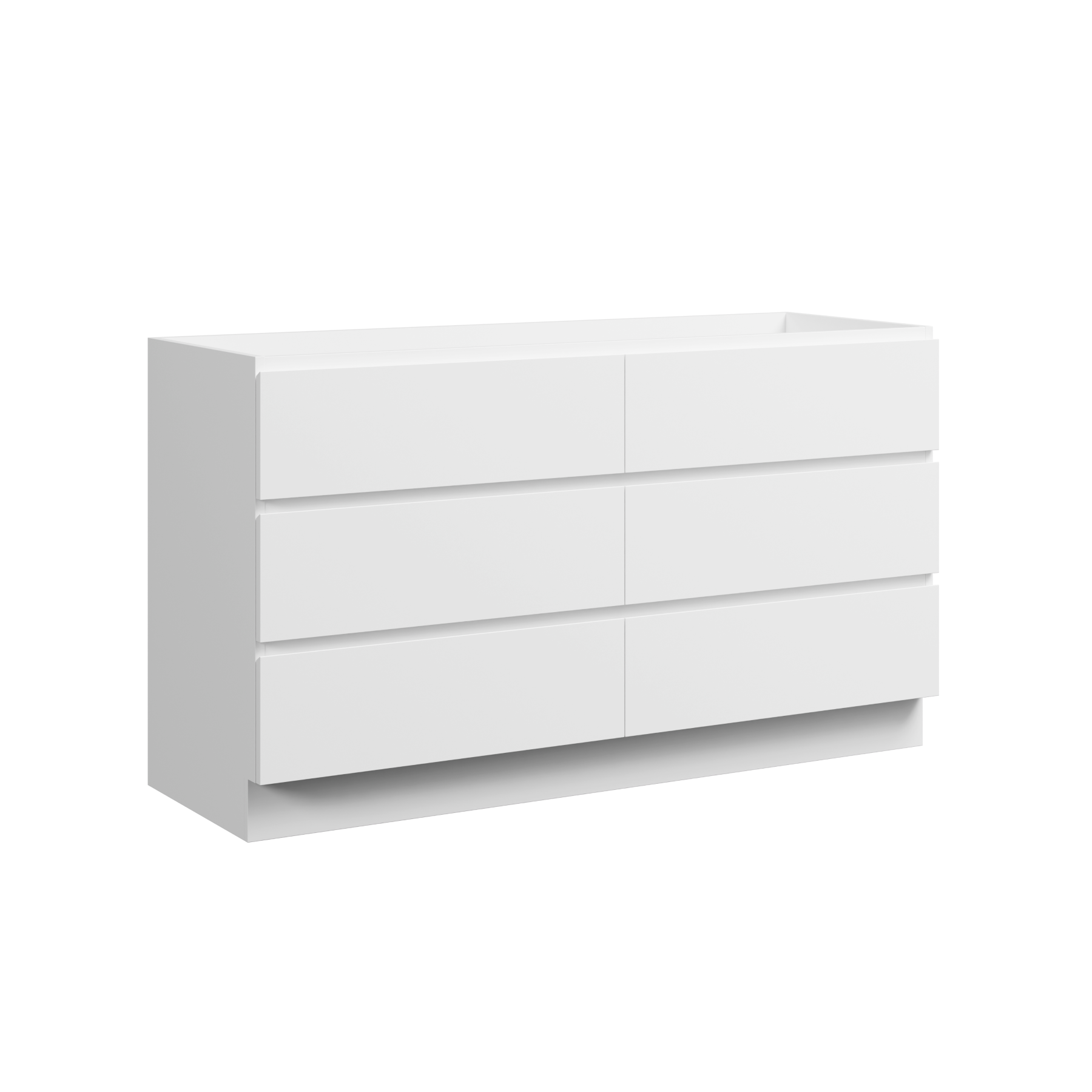 Timberline Brockton 60" x 21" x 34.5" Floor Standing Double Vanity