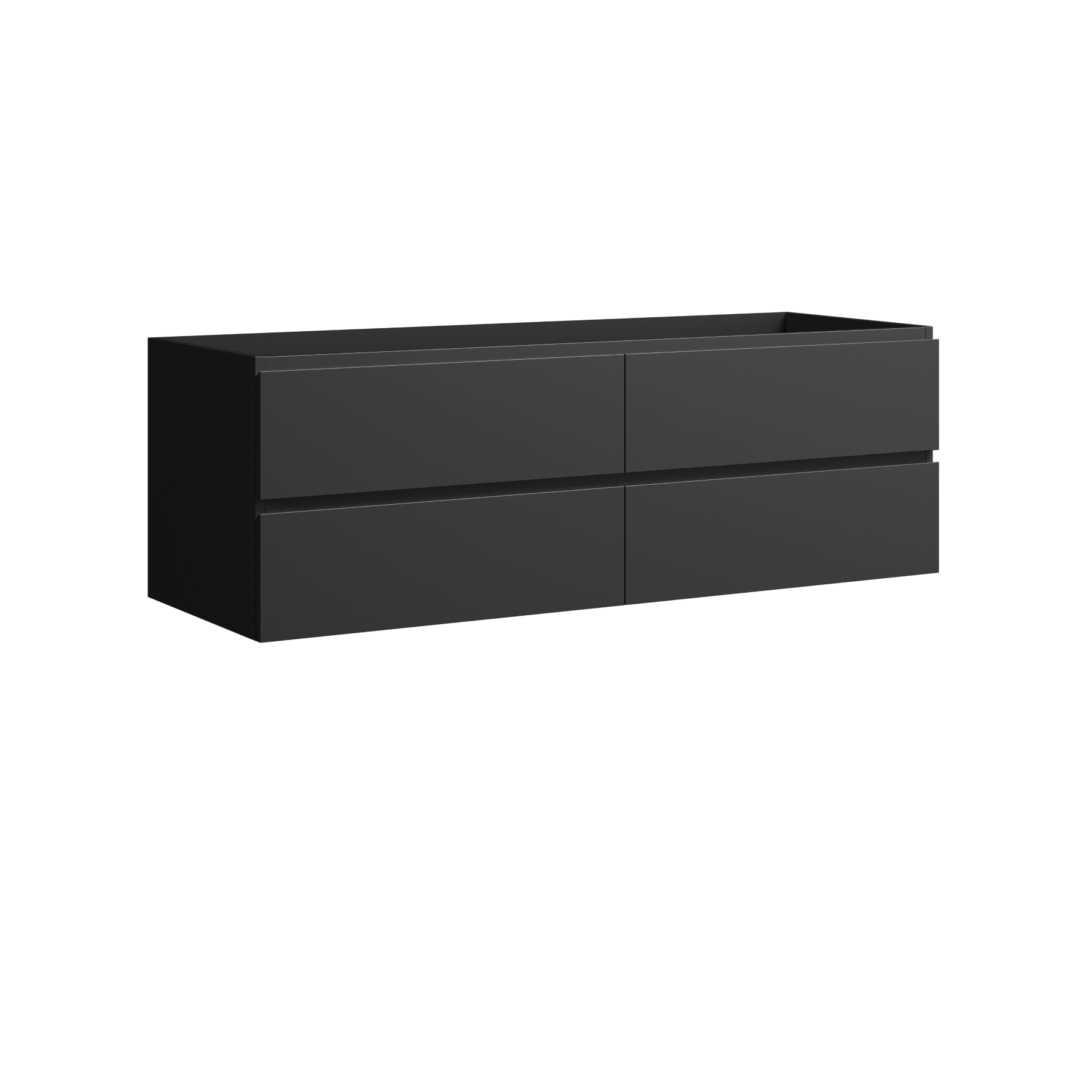 Timberline Brockton 60" x 21" x 20" Wall Mounted Double Vanity