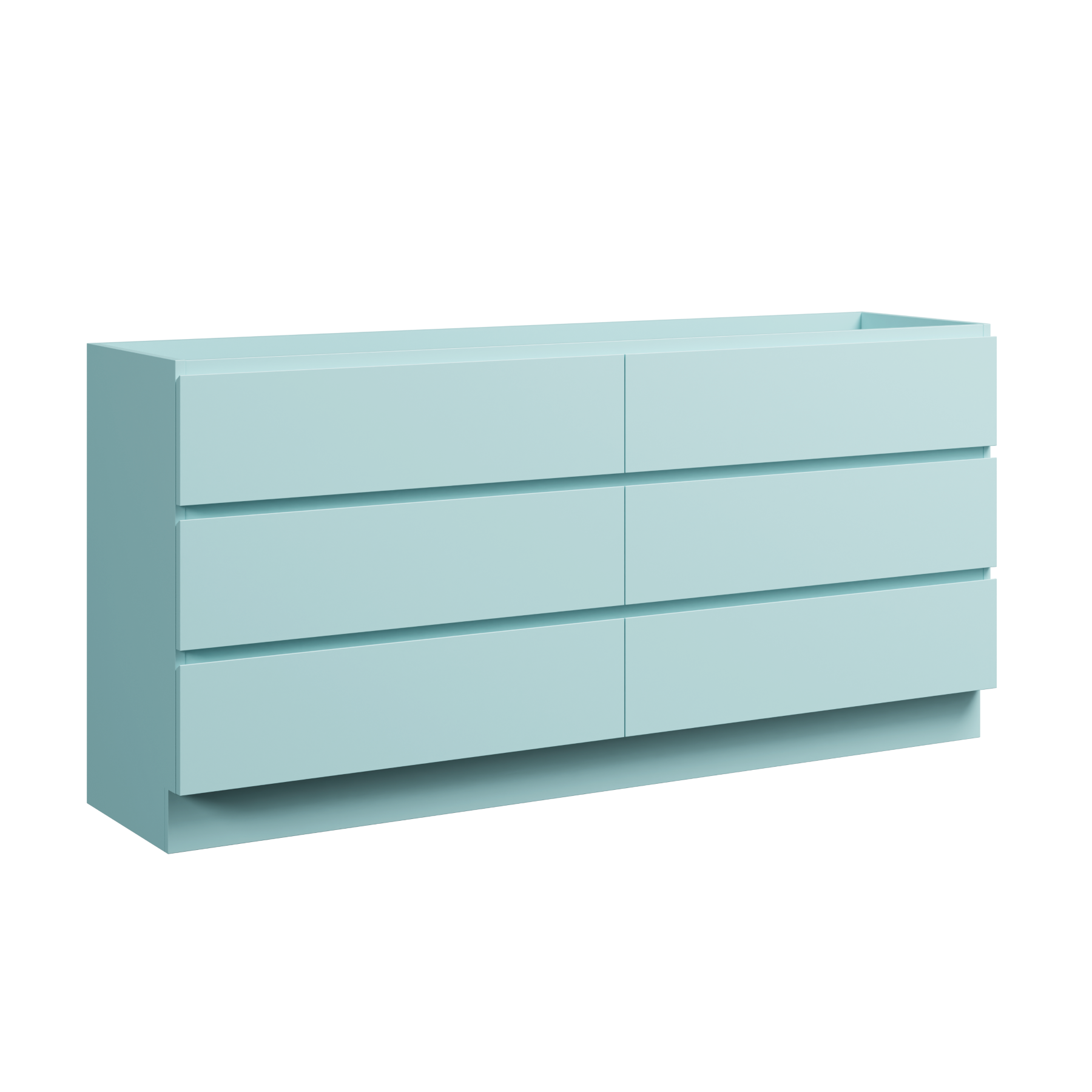 Timberline Brockton 72" x 18" x 34.5" Floor Standing Double Vanity