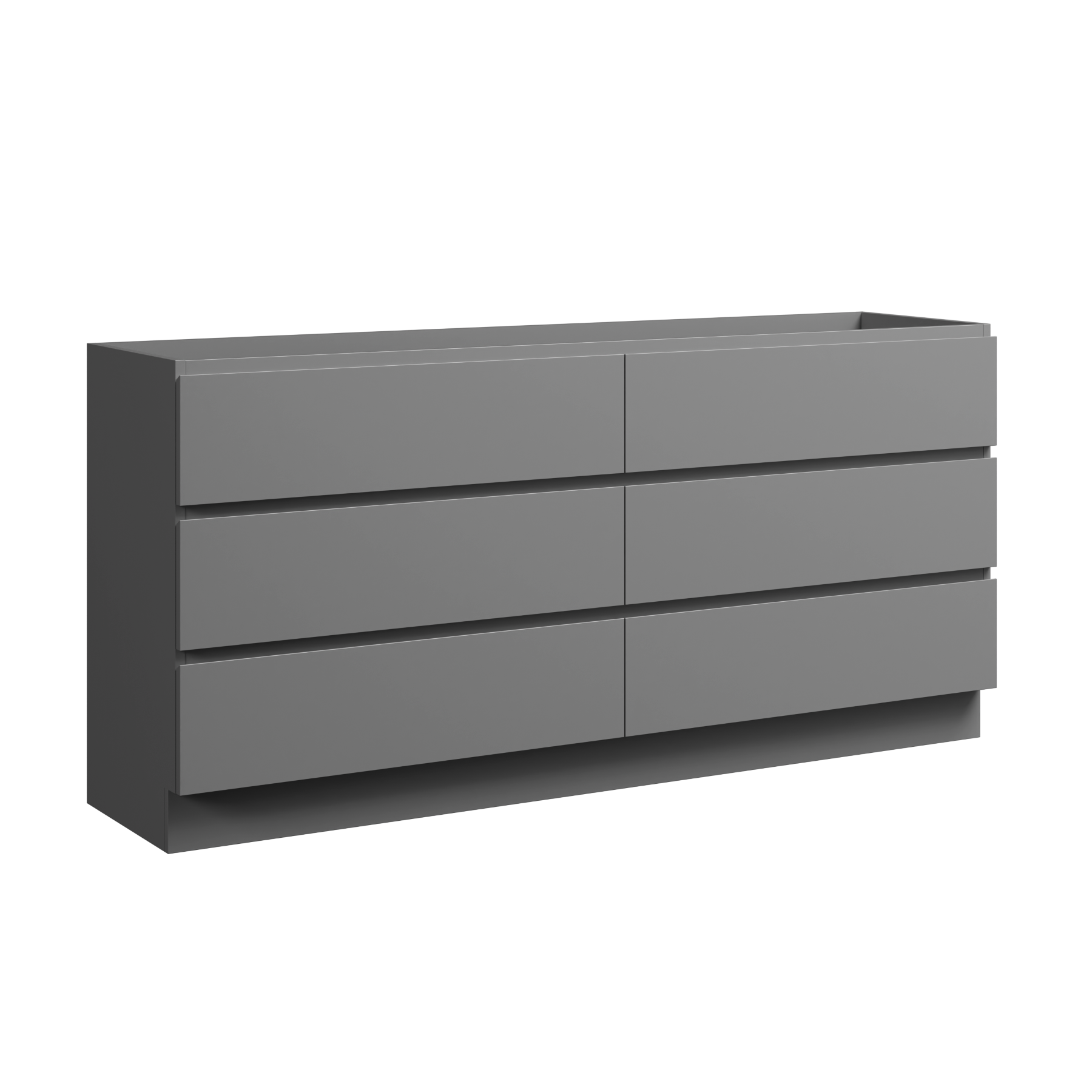 Timberline Brockton 72" x 18" x 34.5" Floor Standing Double Vanity