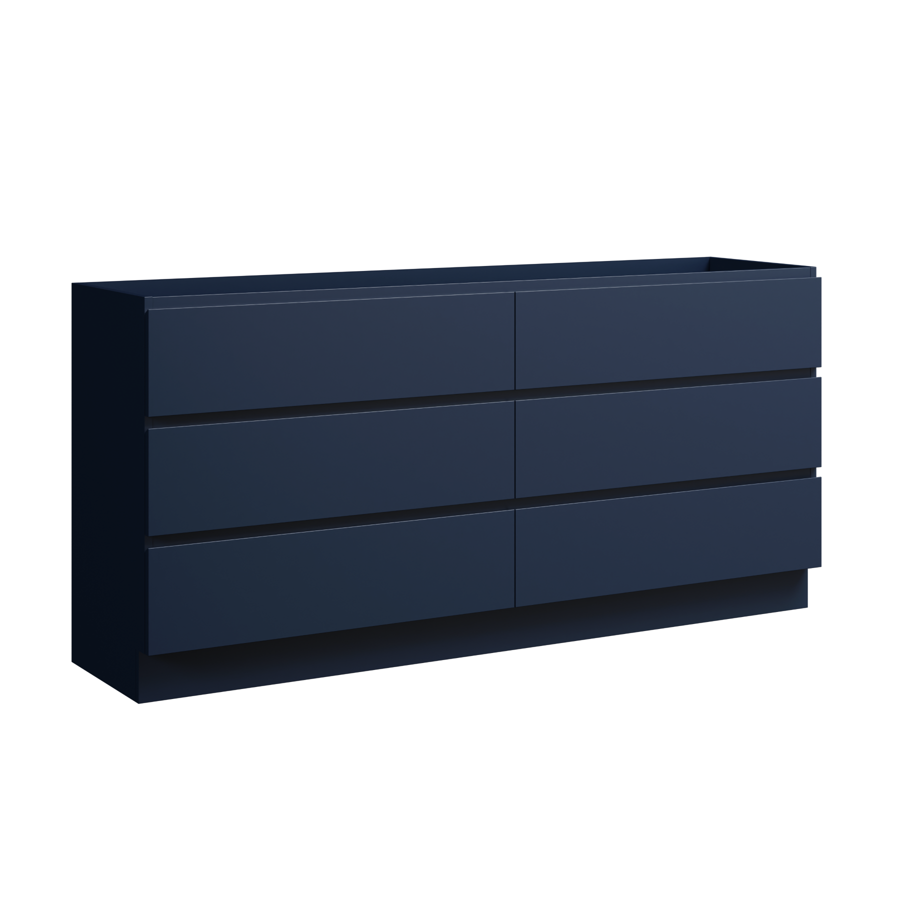 Timberline Brockton 72" x 18" x 34.5" Floor Standing Double Vanity