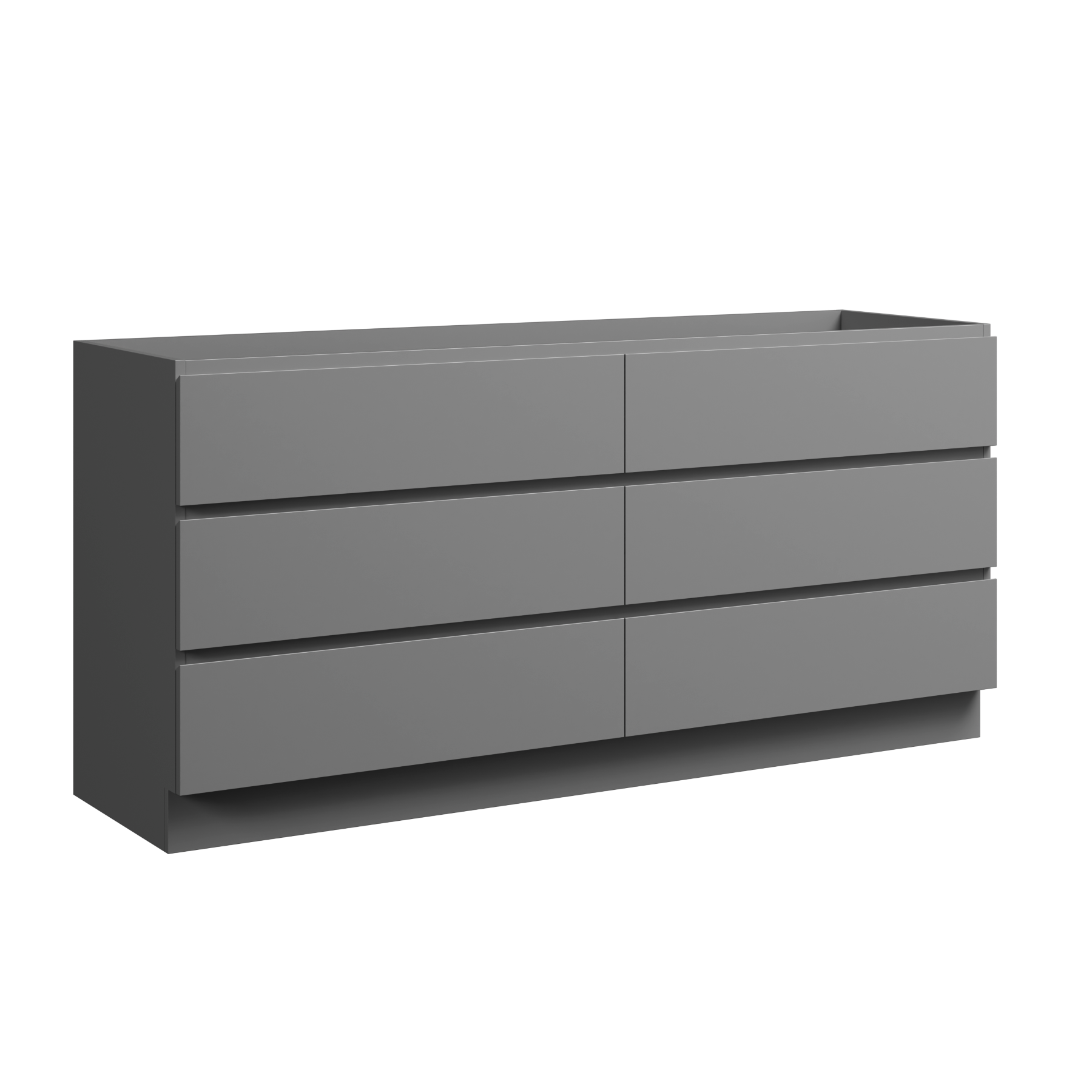 Timberline Brockton 72" x 21" x 34.5" Floor Standing Double Vanity