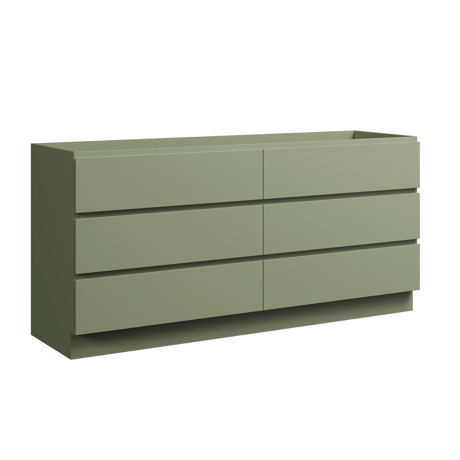 Timberline Brockton 72" x 21" x 34.5" Floor Standing Double Vanity