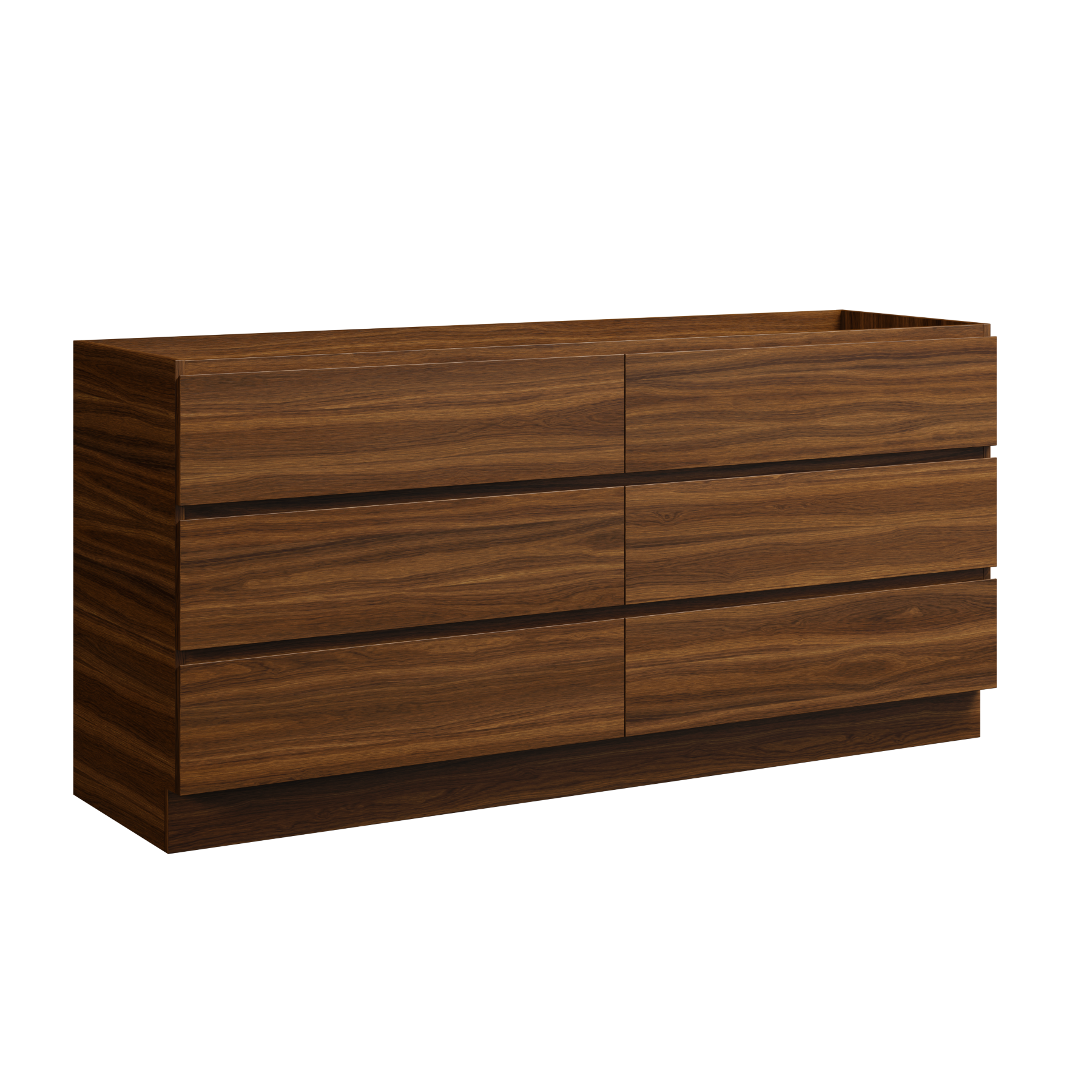 Timberline Brockton 72" x 21" x 34.5" Floor Standing Double Vanity