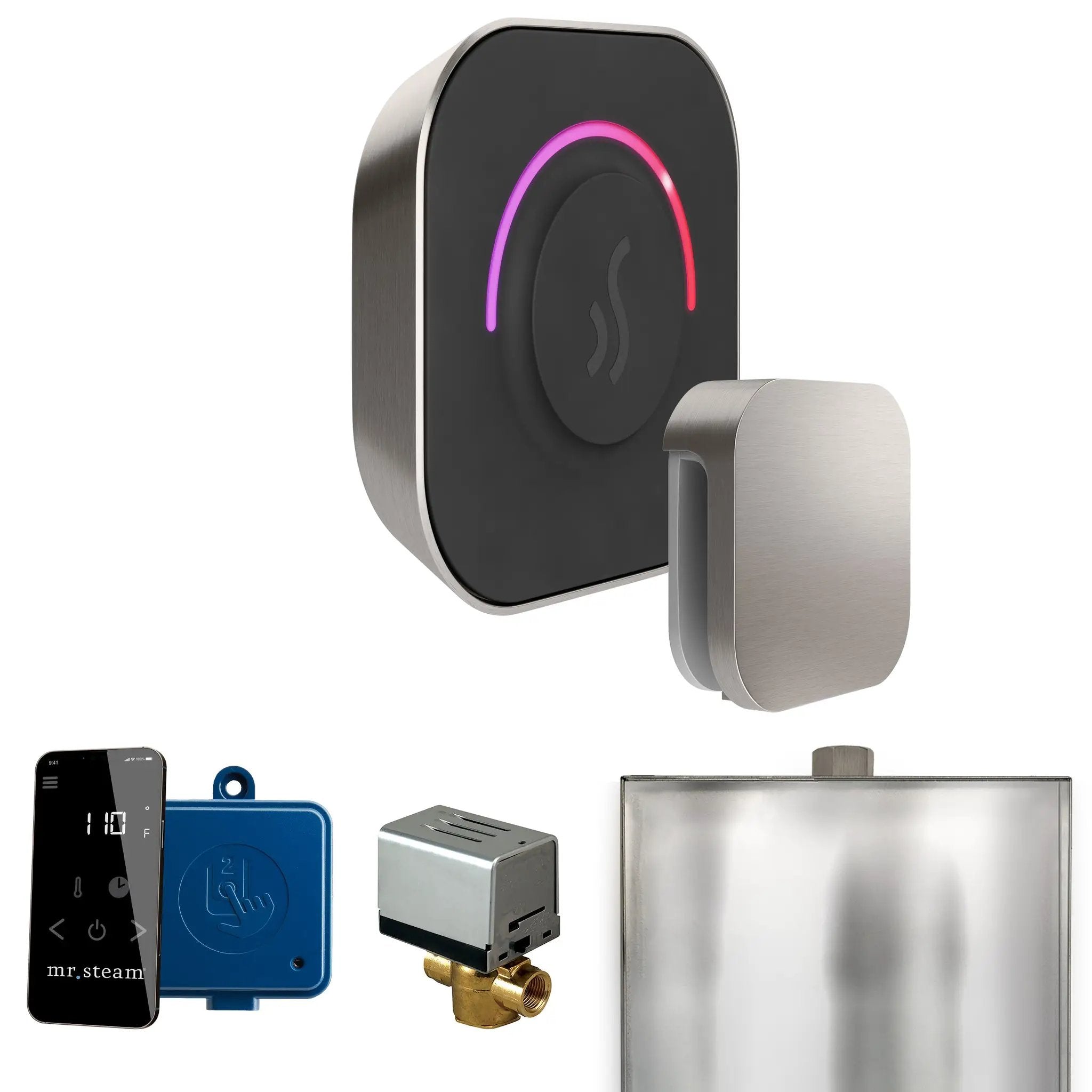 Mr Steam ButlerTouch Steam Shower Control Package with TempoTouch Control and Steamhead by Mr Steam