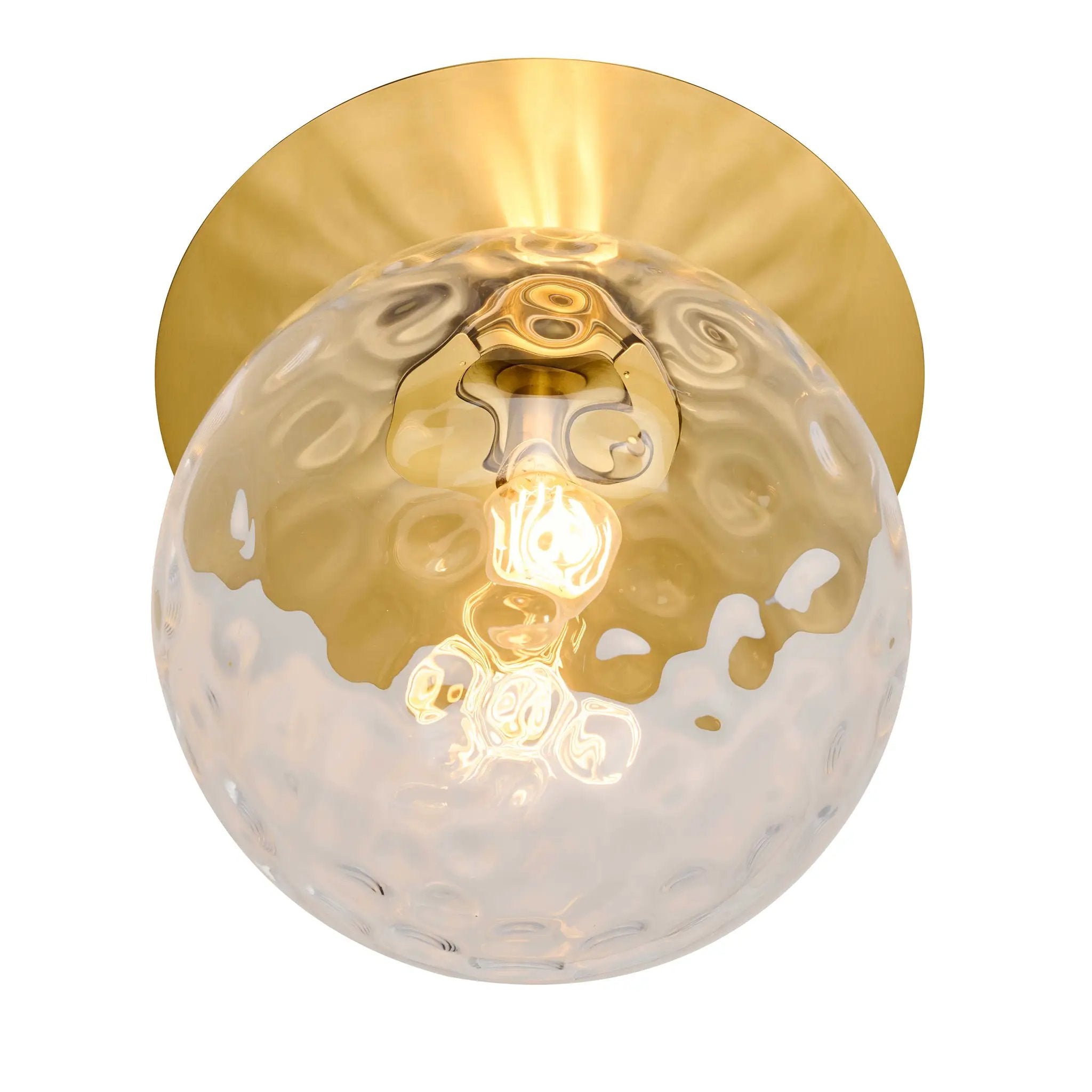 Dainolite 1 Light Incandescent Wall Sconce with Globe by Dainolite