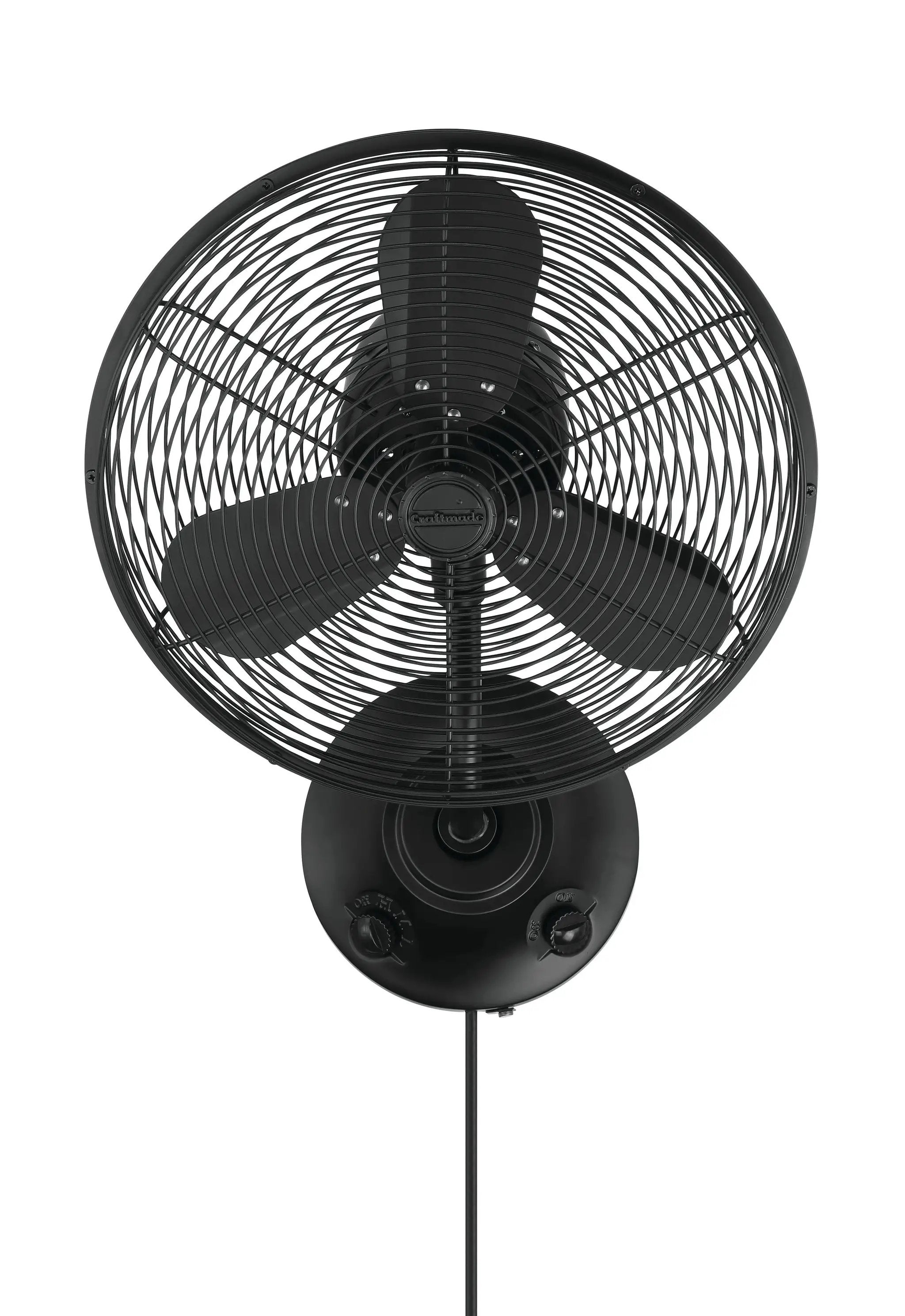 flat black ceiling fans