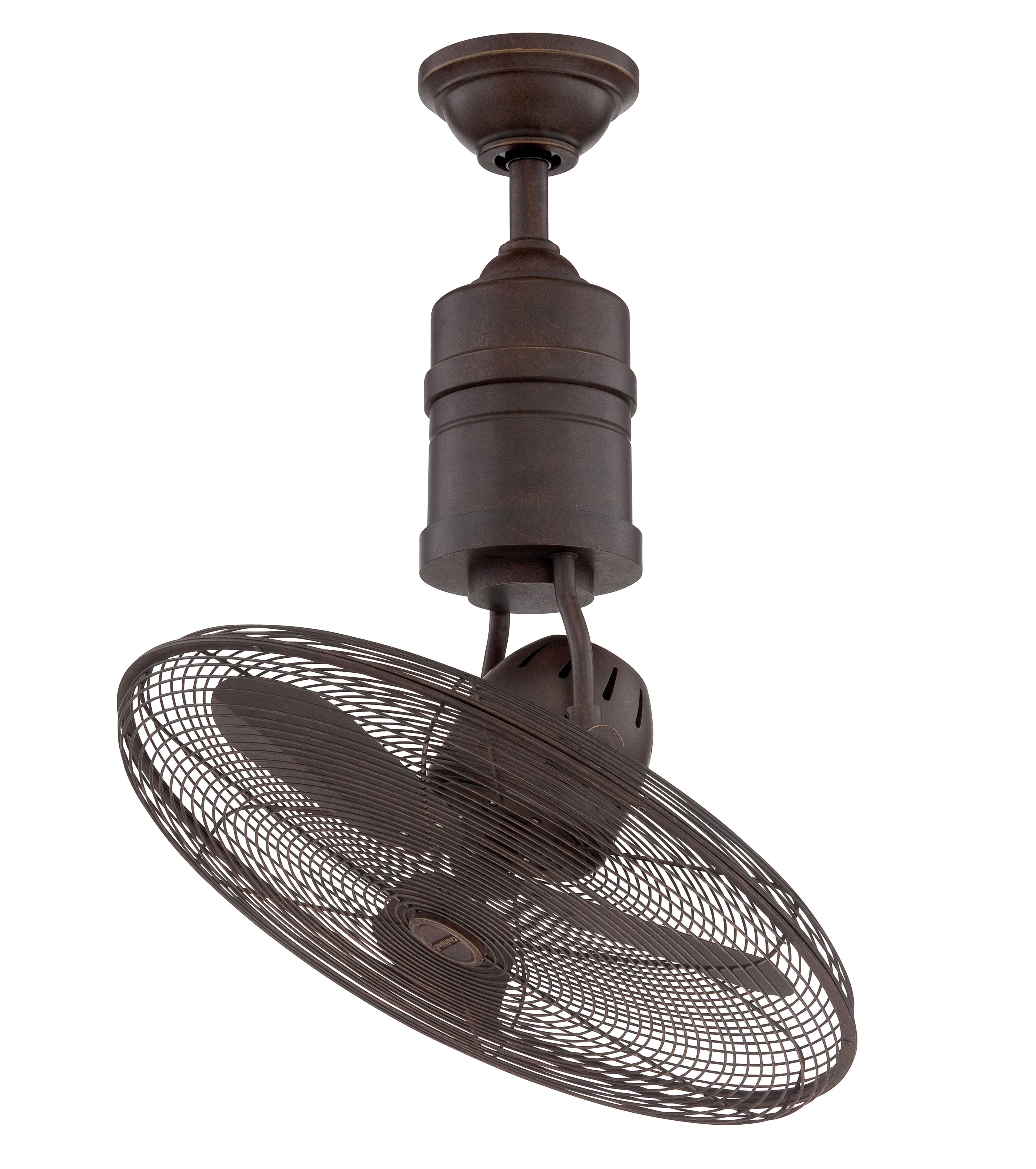 aged bronze textured ceiling fans