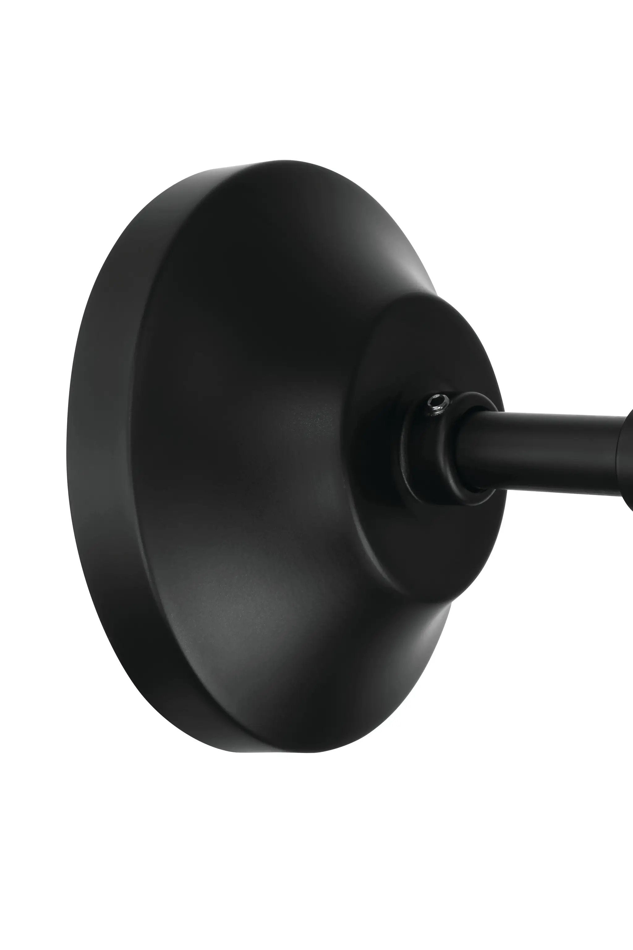 flat black ceiling fans