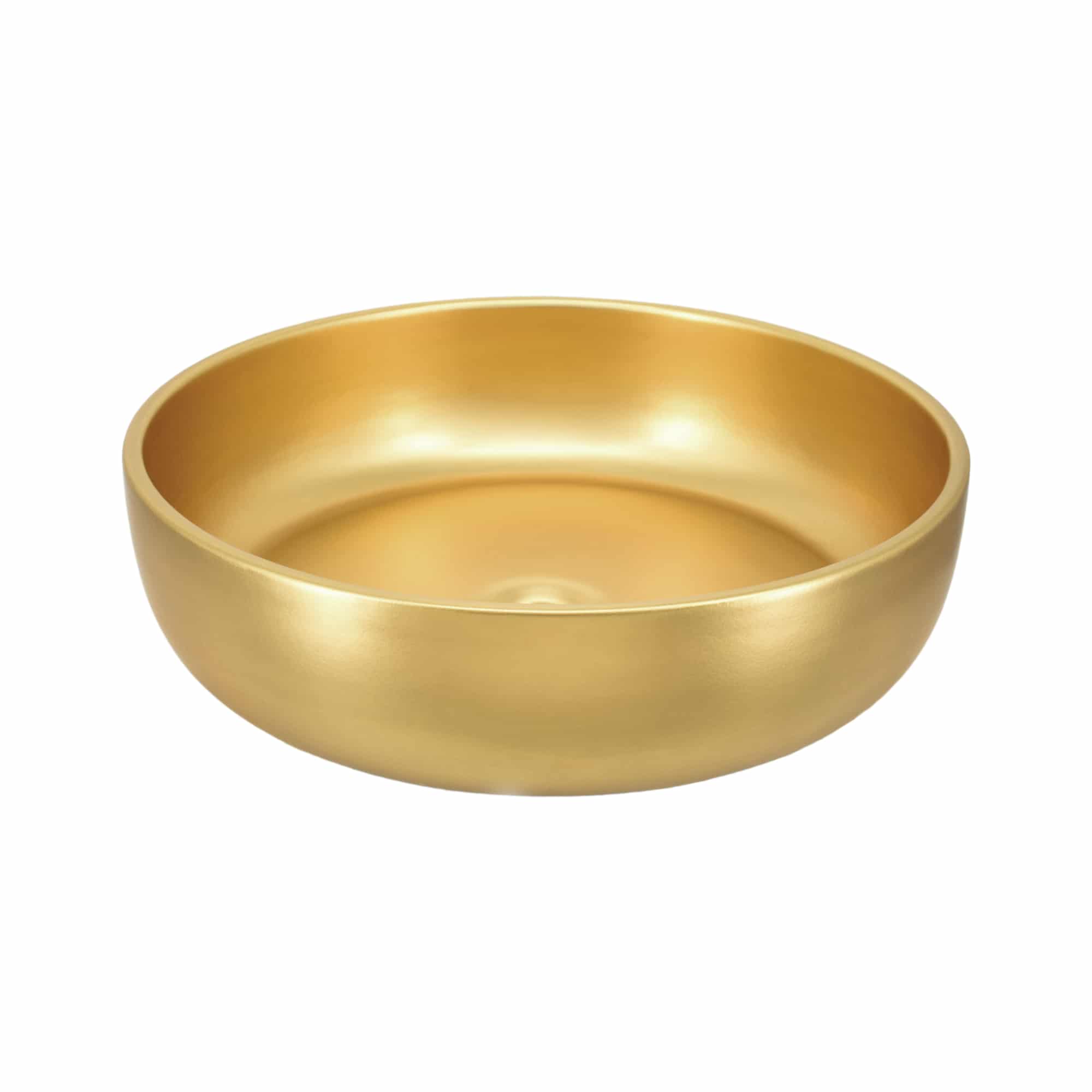 matte gold bathroom sink