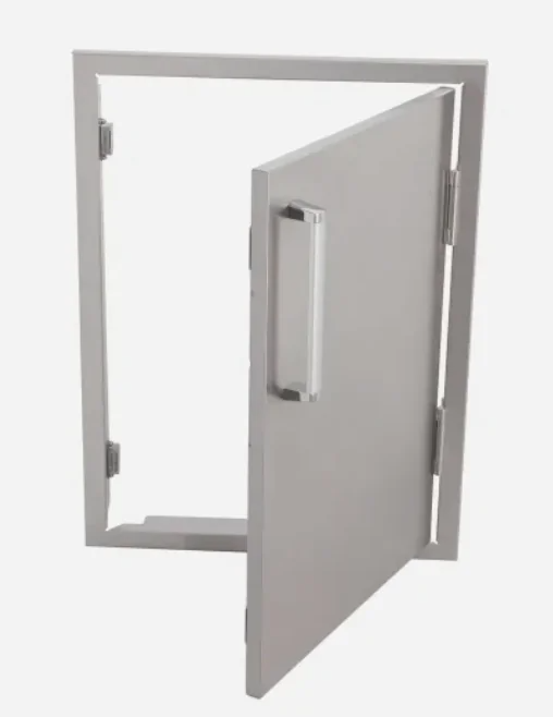 stainless steel door