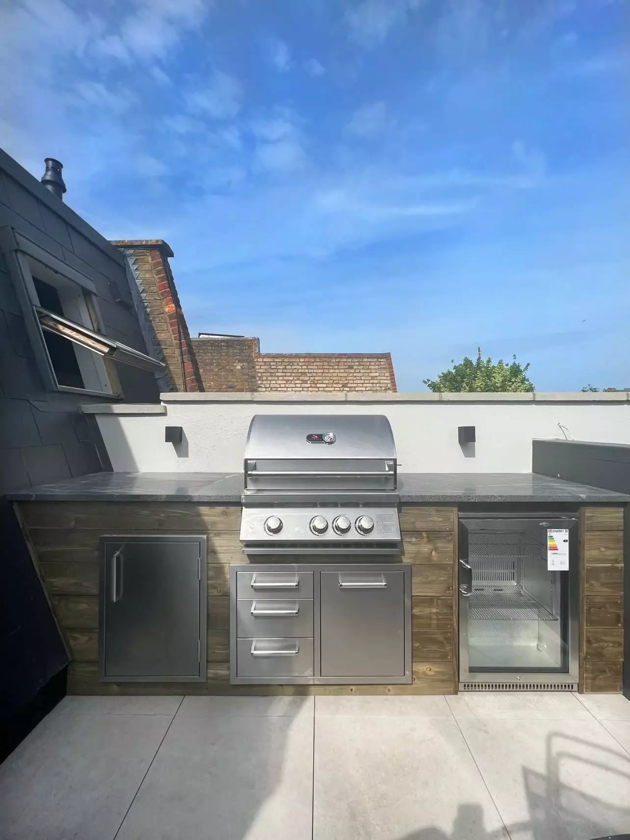 stainless steel door