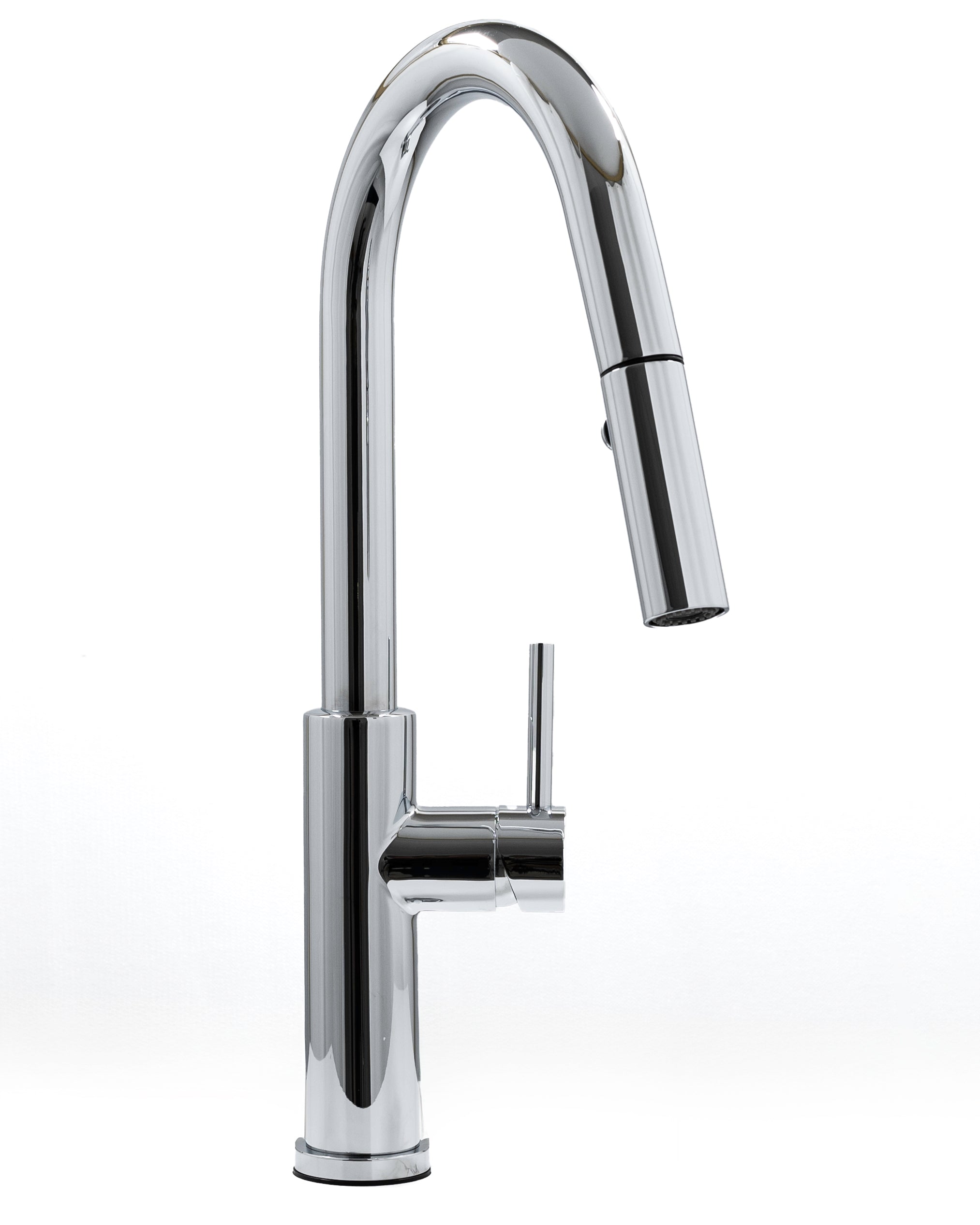 silver kitchen faucet