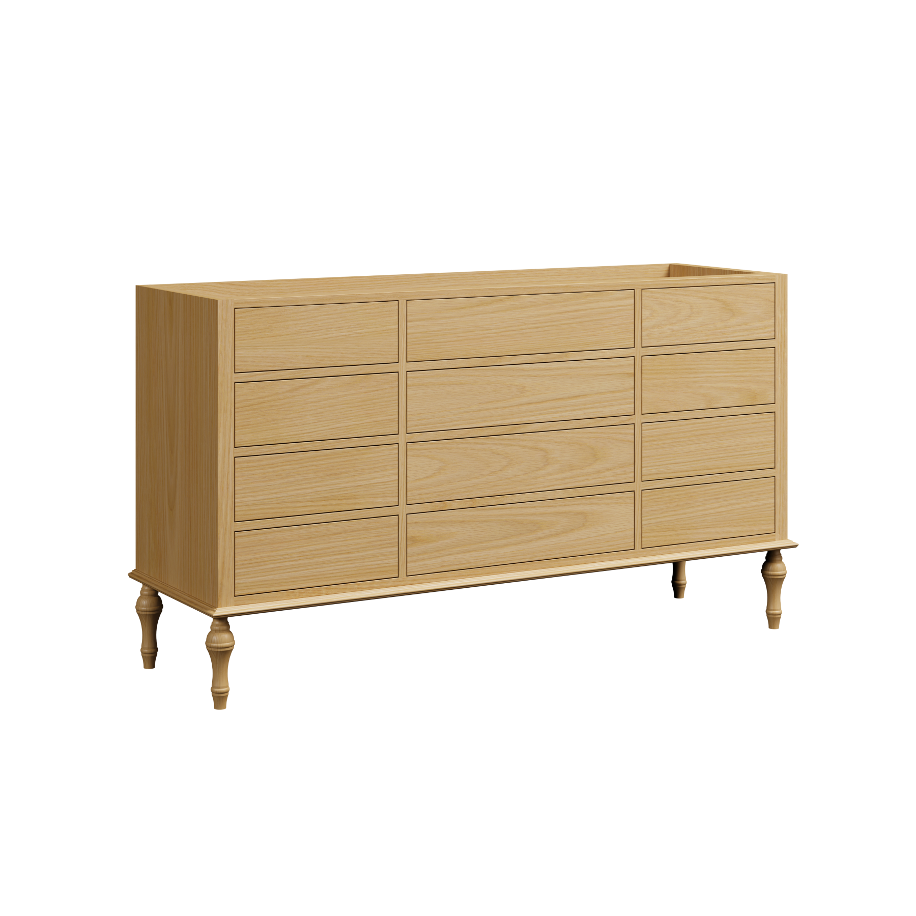 Timberline Chester 60" x 18" x 34.5" Vanity by Timberline
