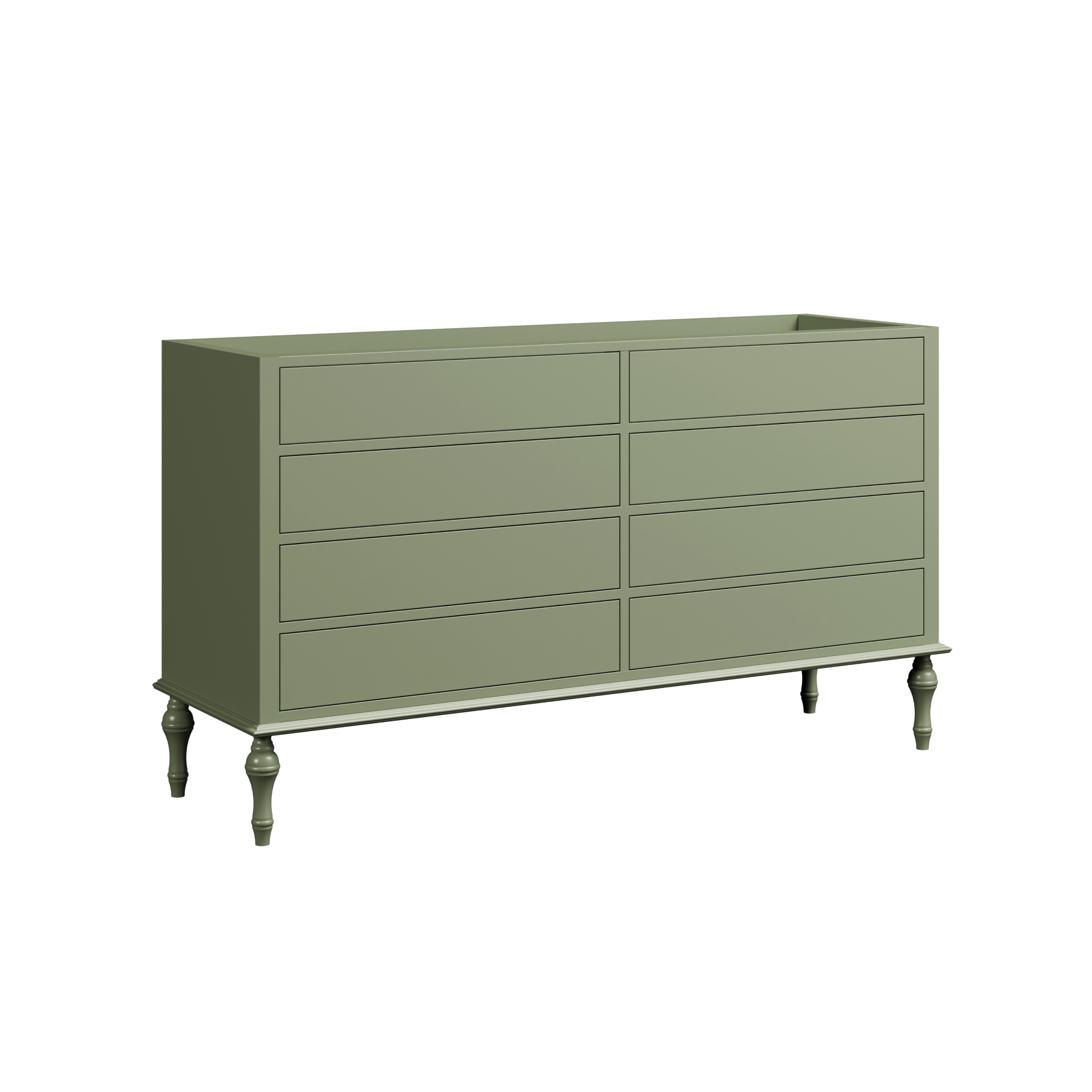 Timberline Chester 60" x 18" x 34.5" Double Vanity by Timberline