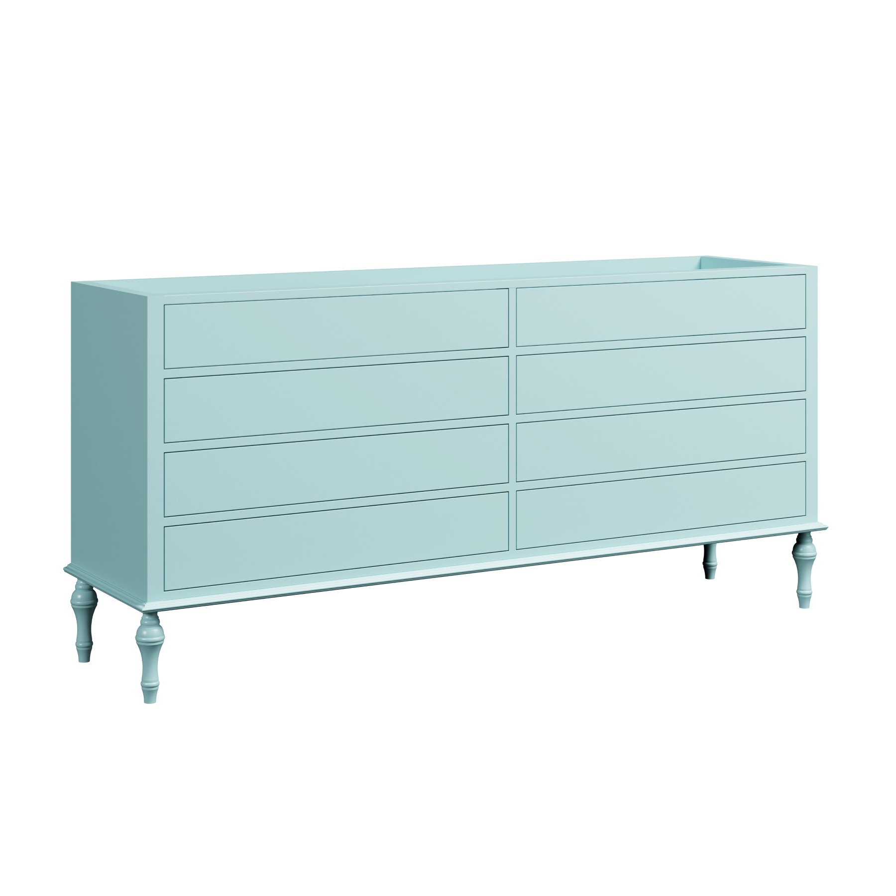 Timberline Chester 72" x 18" x 34.5" Double Vanity