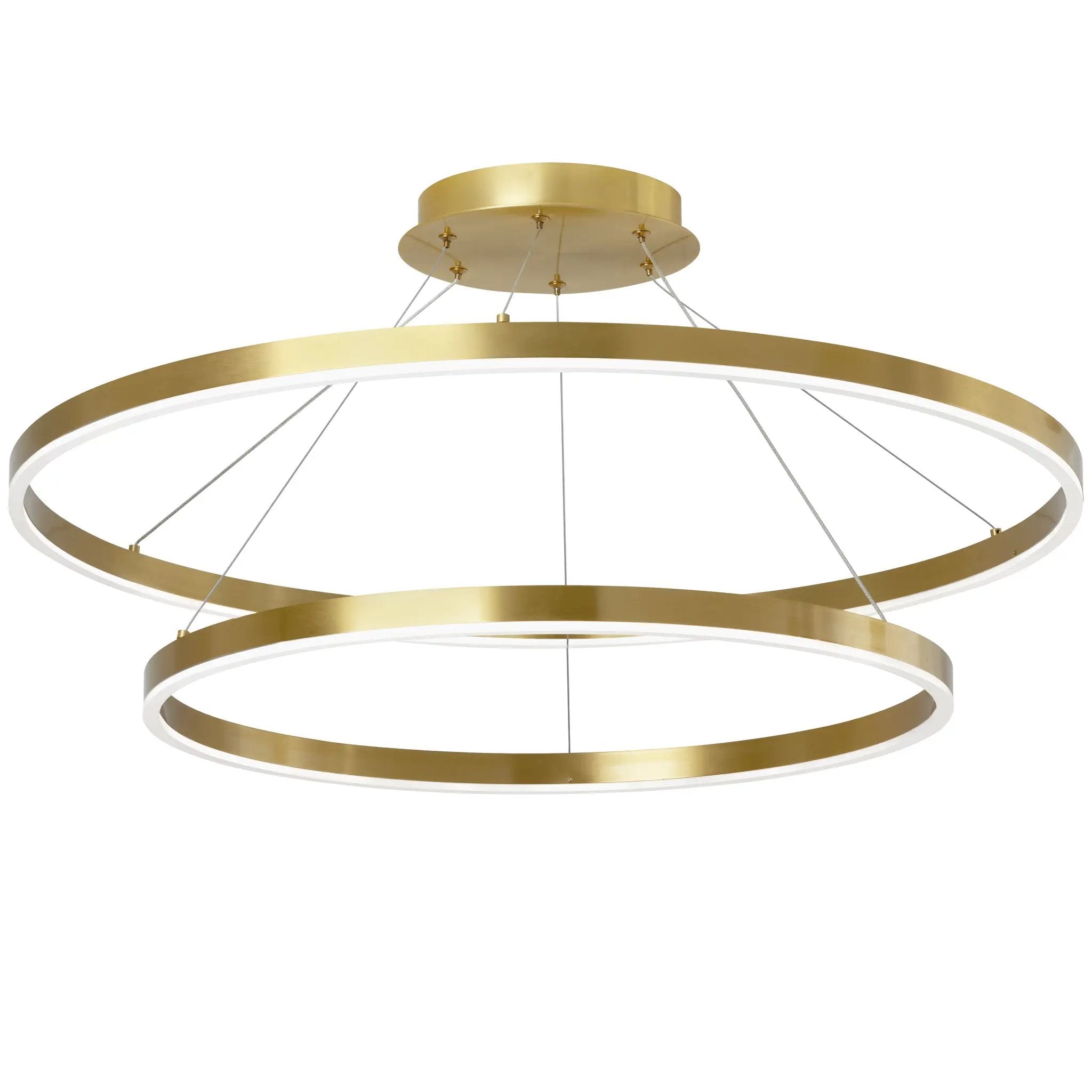 Dainolite 97W Chandelier with White Acrylic Diffuser by Dainolite