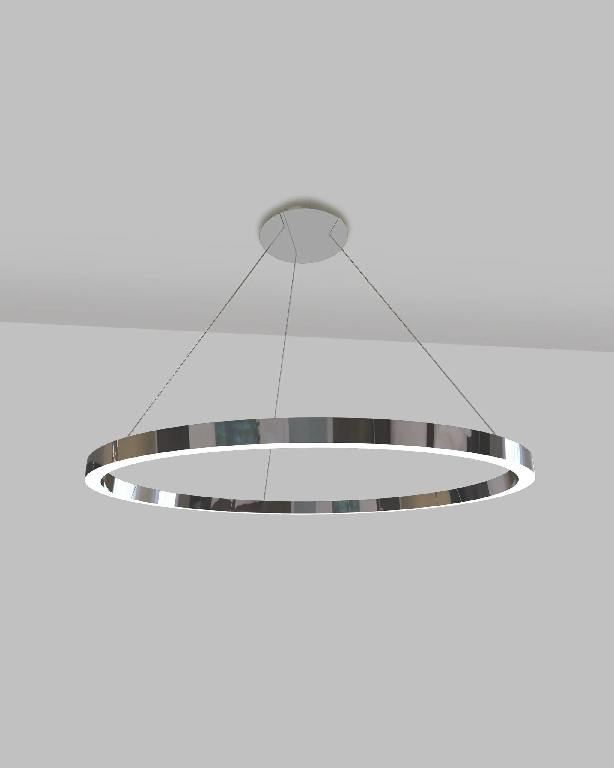 chrome chandelier