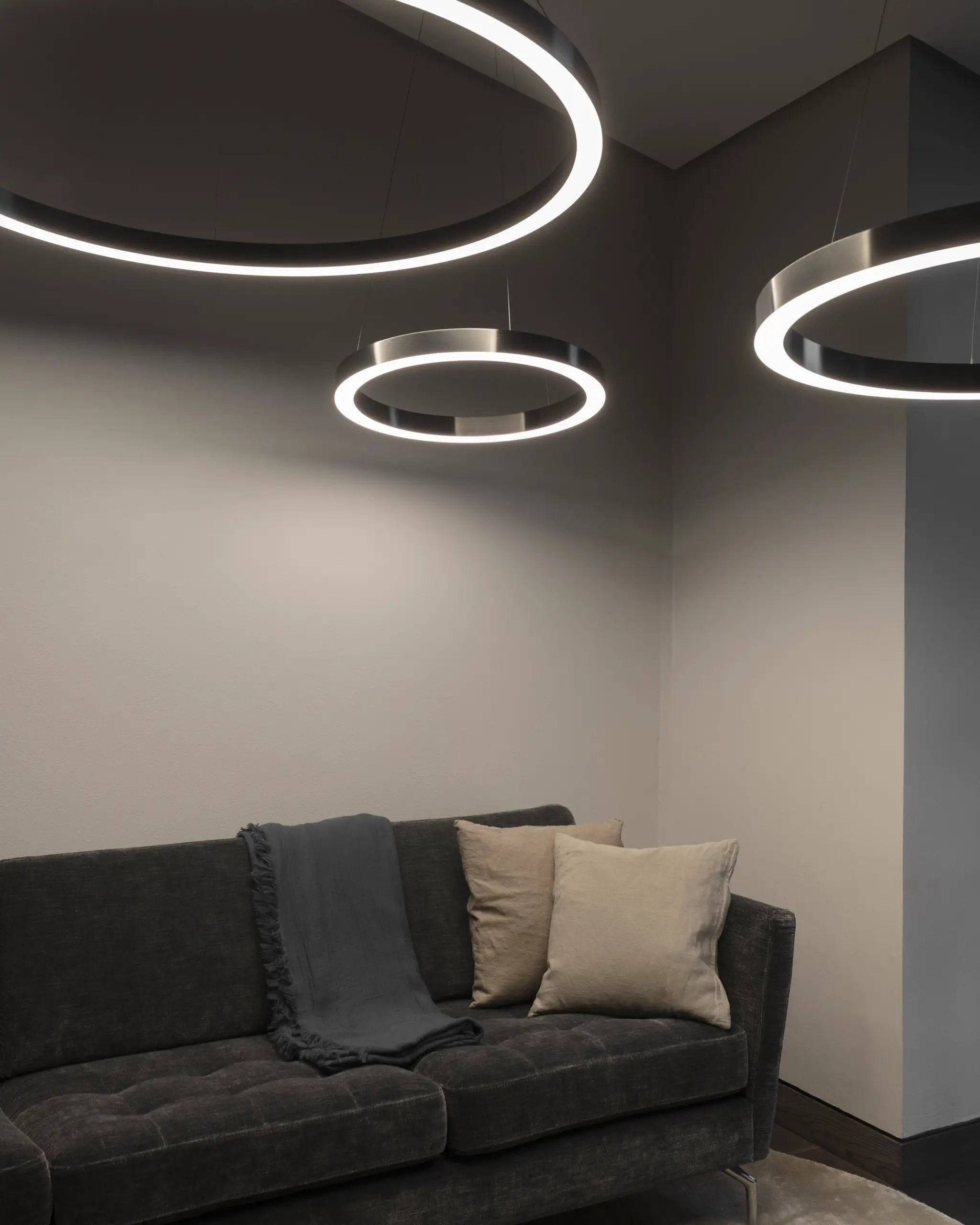 dark matt chandelier