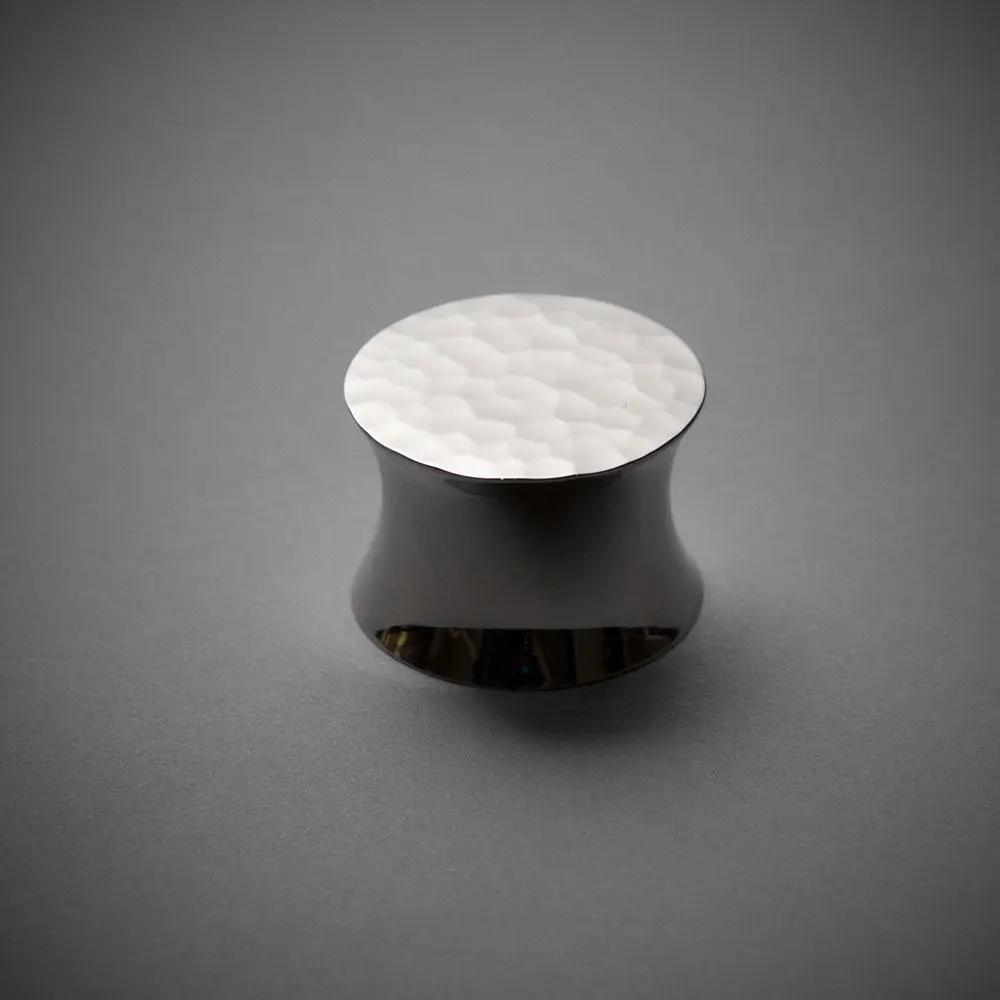 polished nickel cabinet knob
