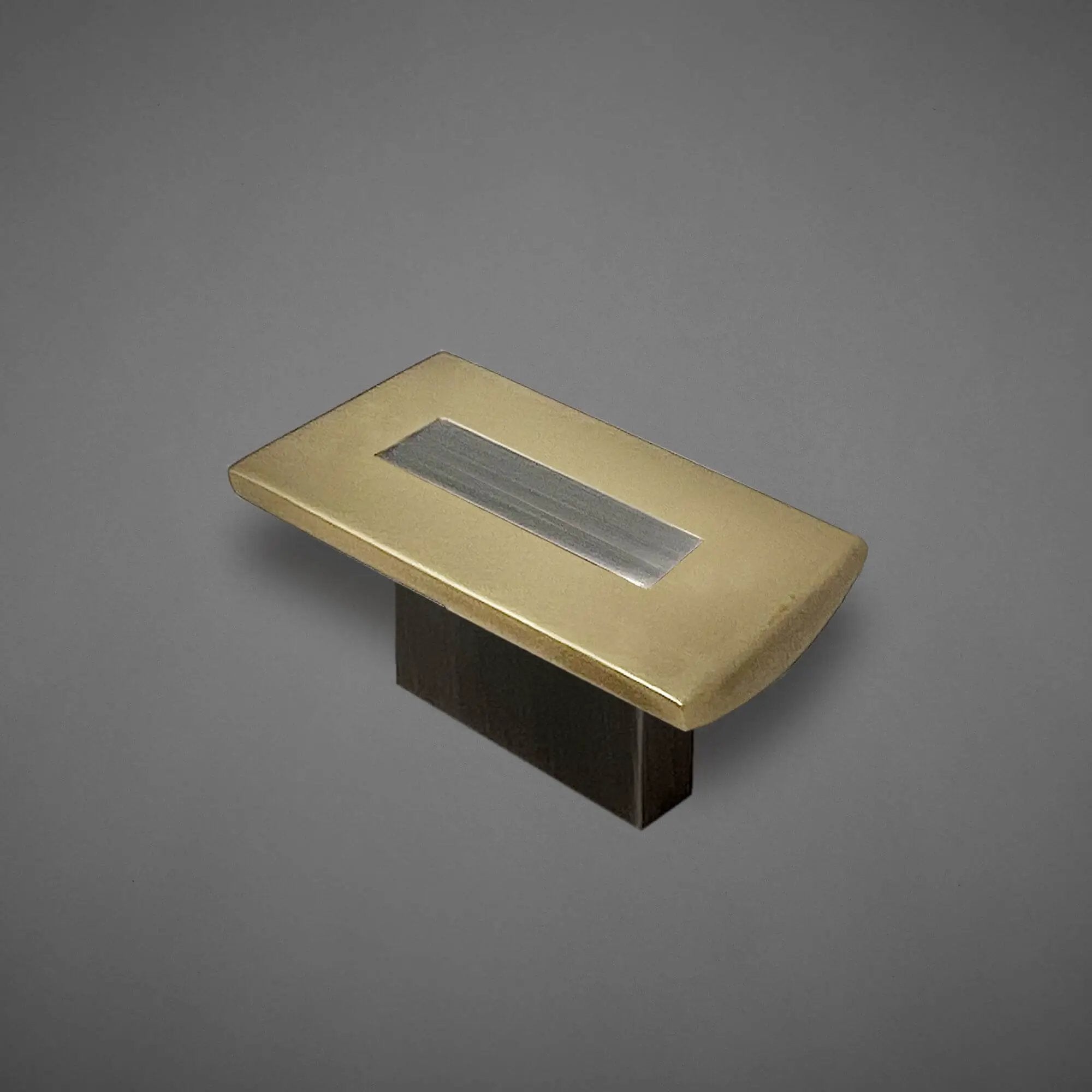 polished nickel cabinet knob