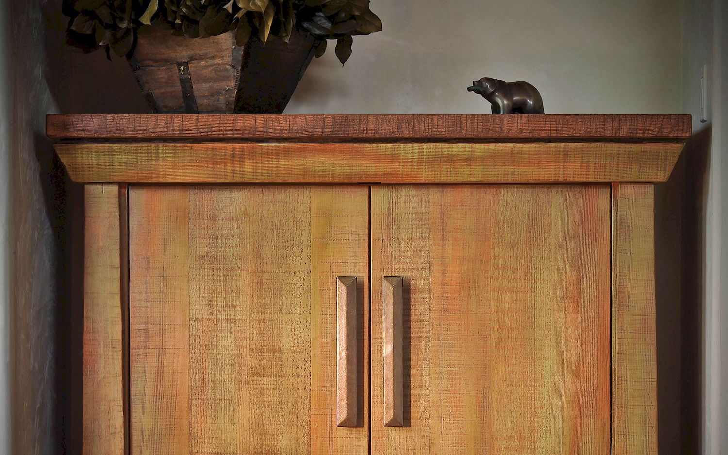 bronze brushed cabinet pull