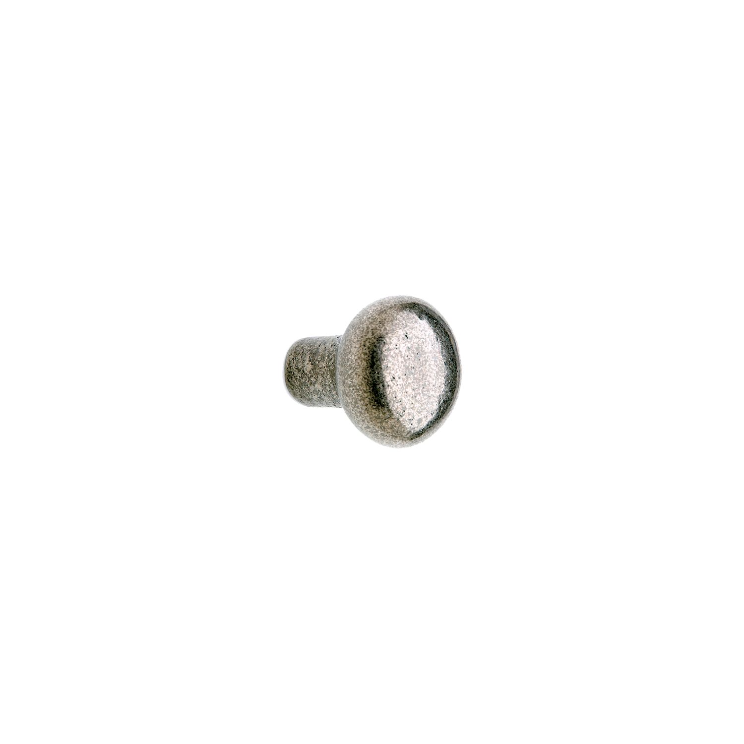 white bronze medium cabinet knob 