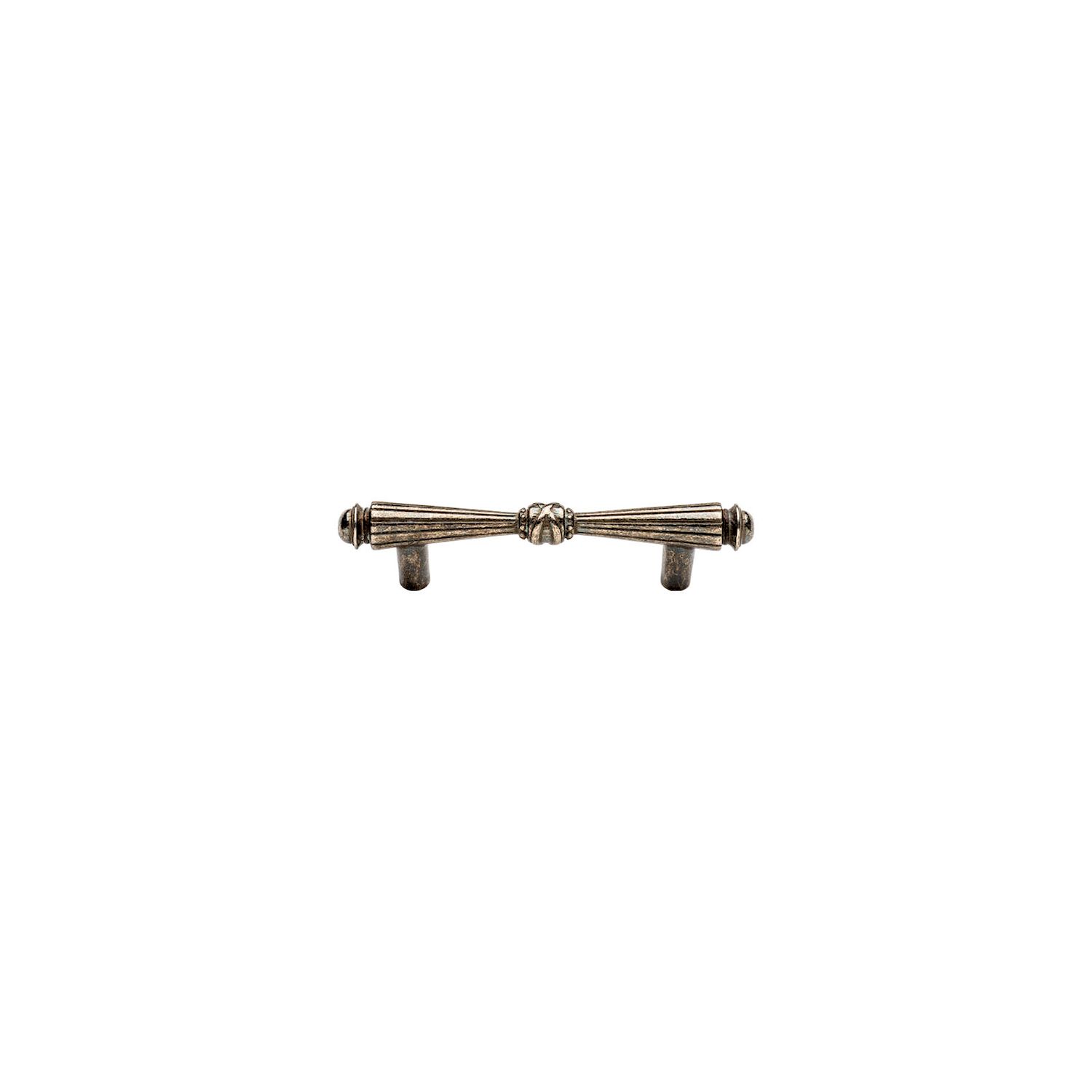 white bronze medium cabinet pull 