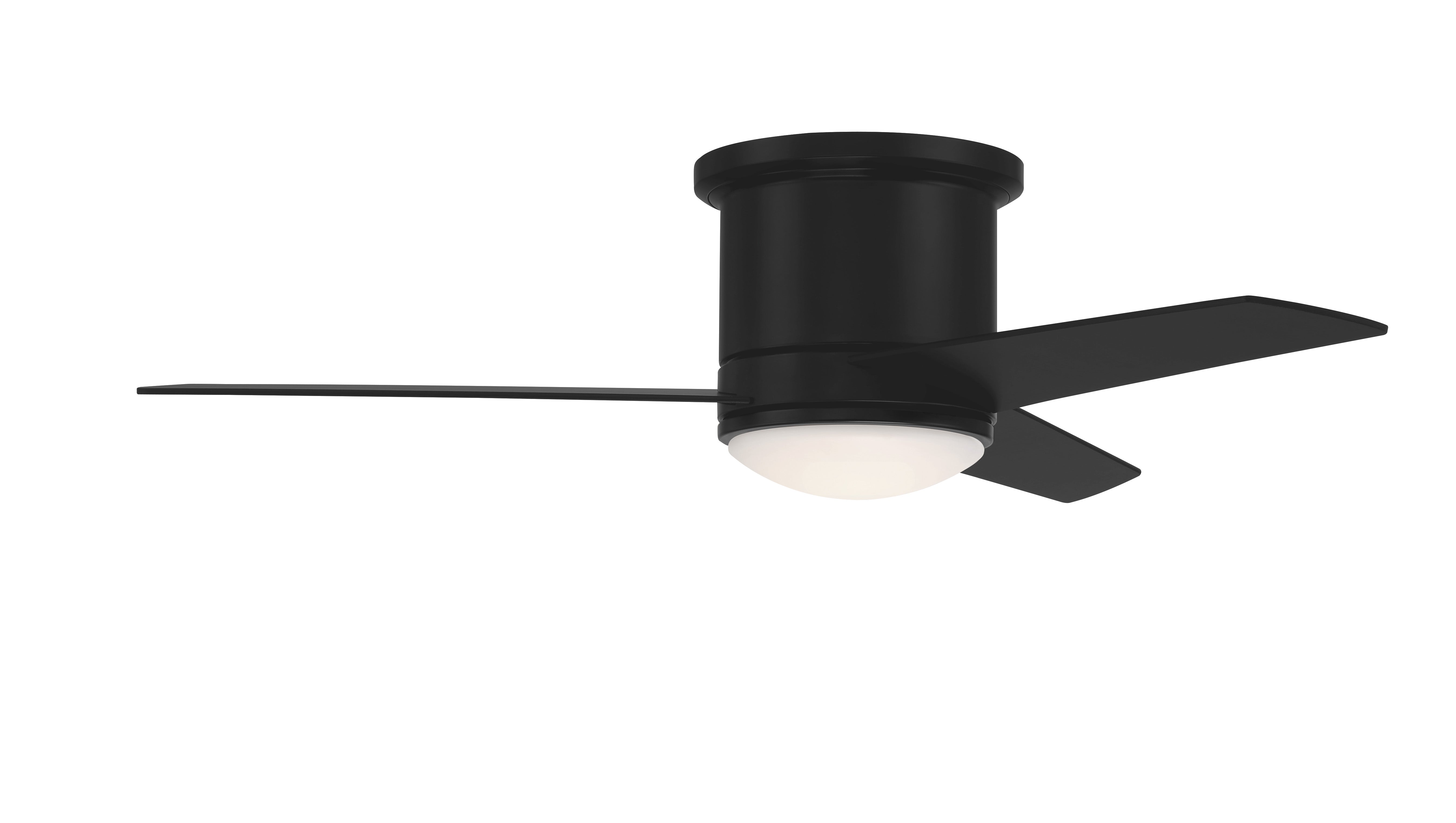 flat black ceiling fans