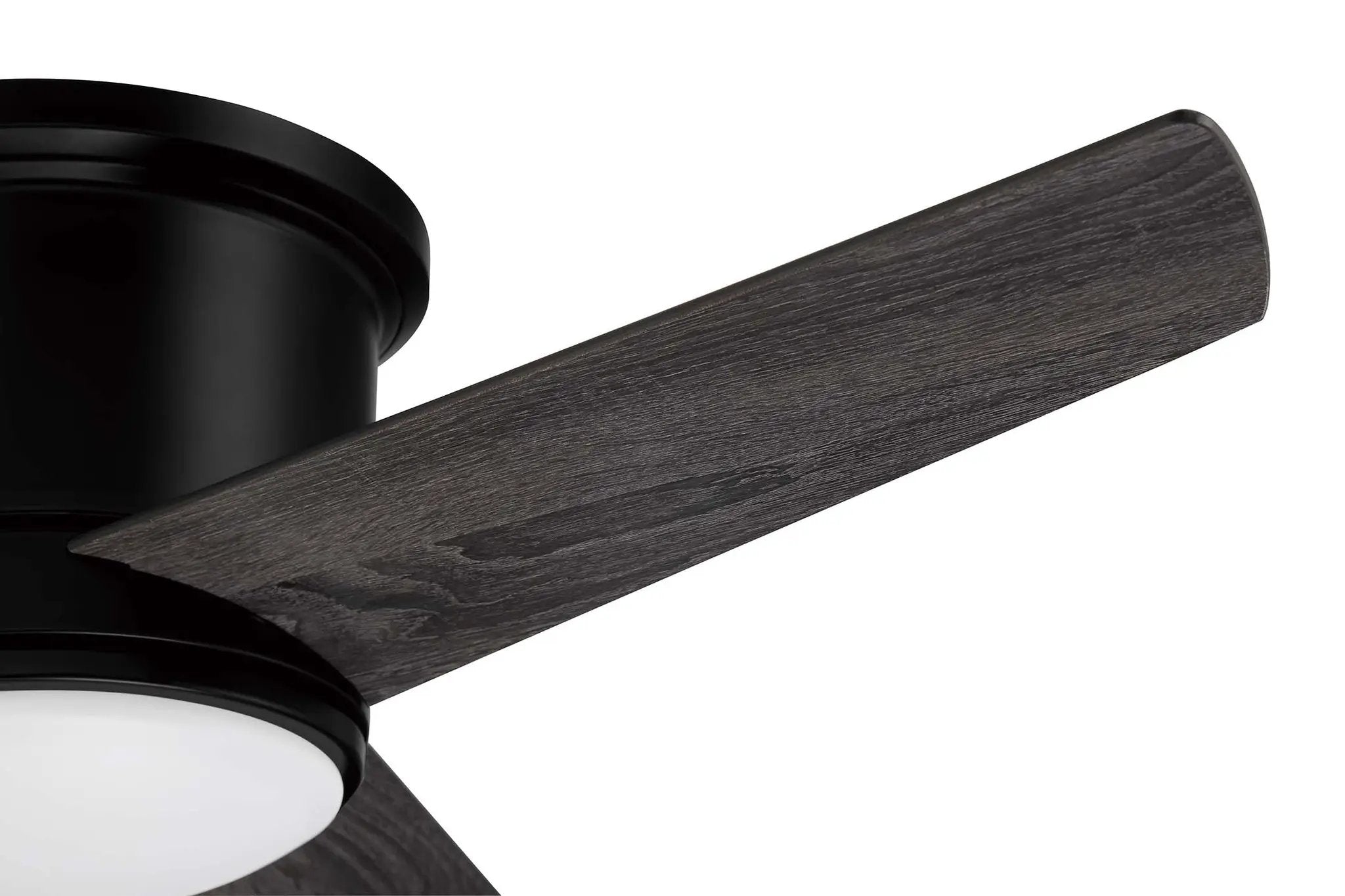 flat black ceiling fans