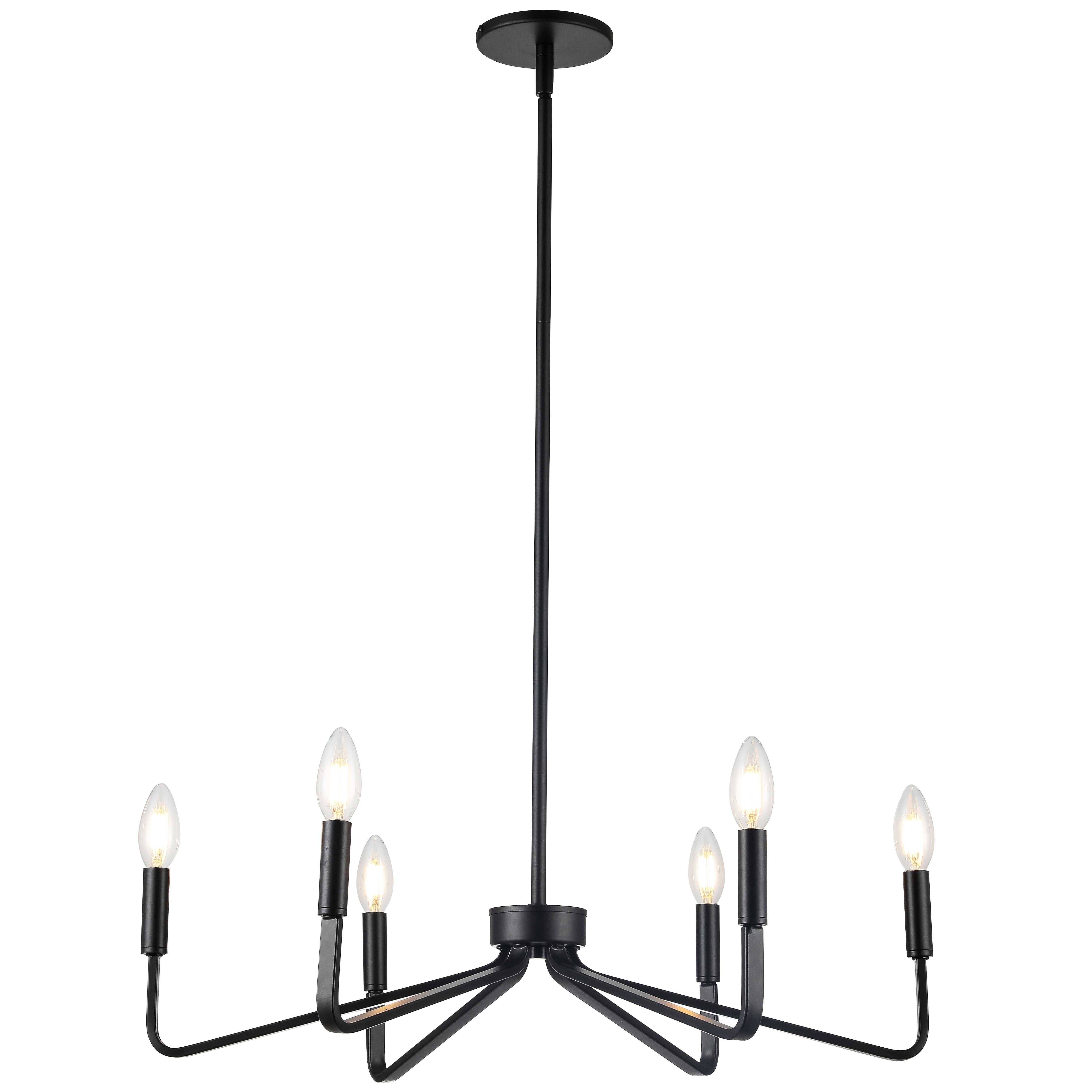 Dainolite 6 Light Incandescent Chandelier