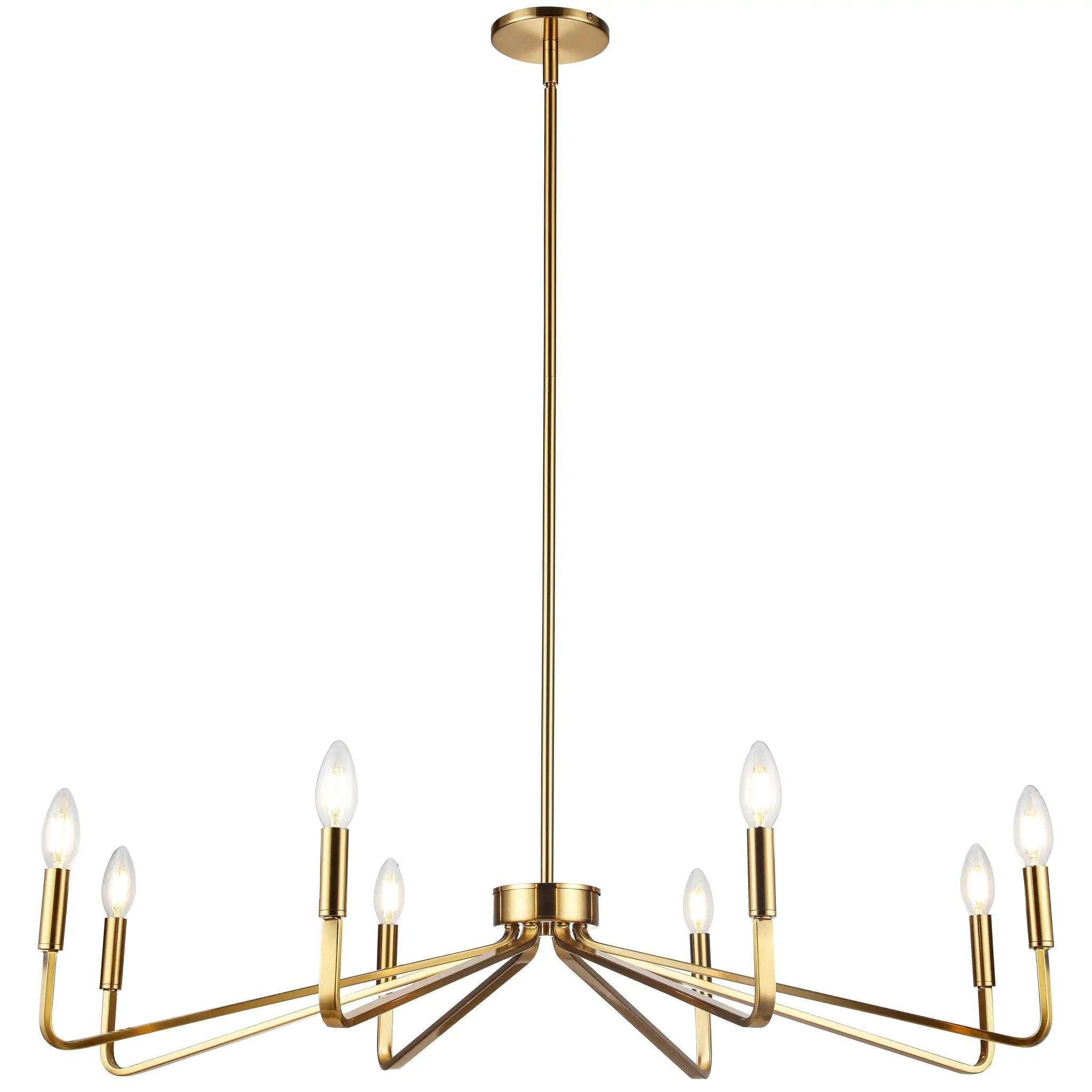 aged brass chandeliers