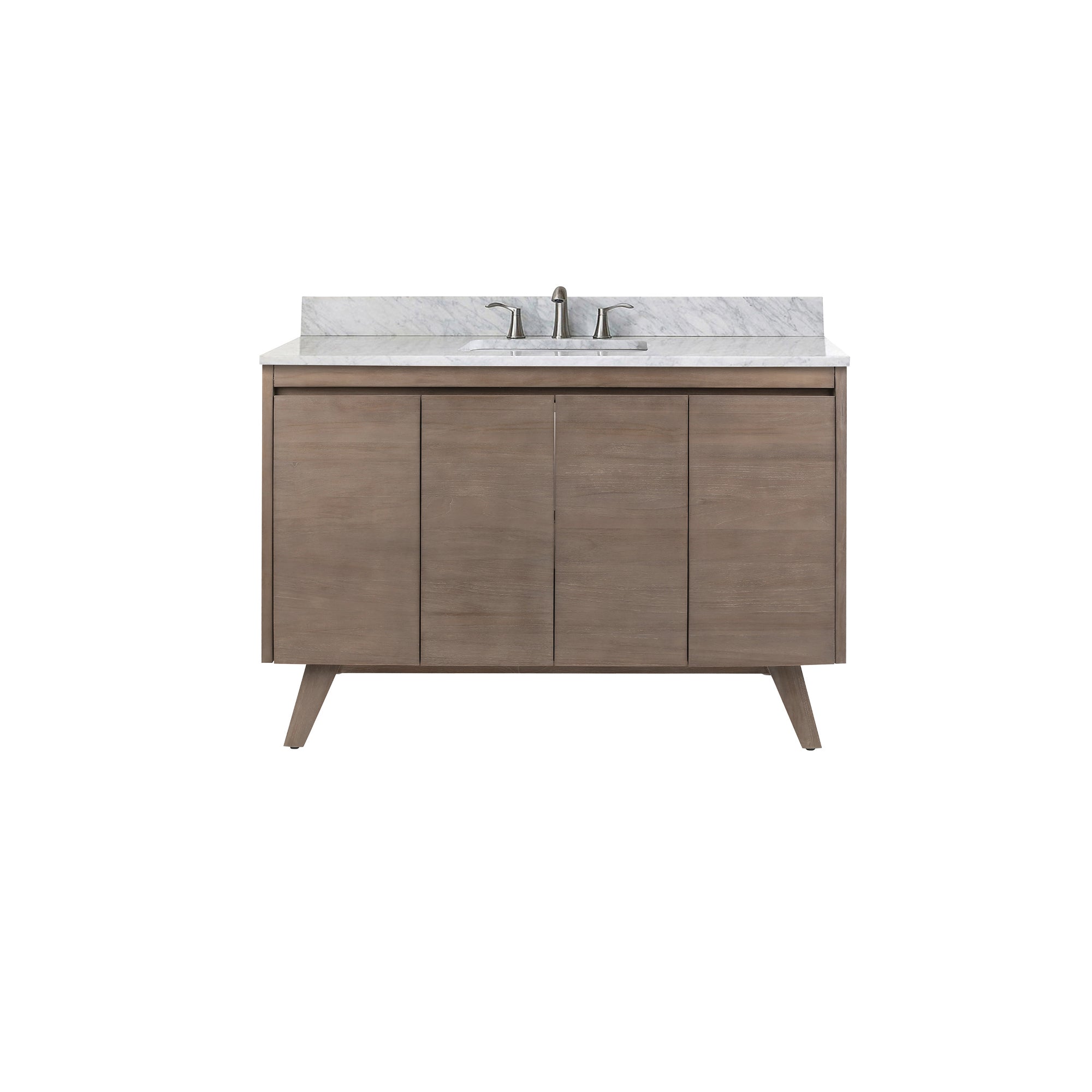 gray teak vanity set