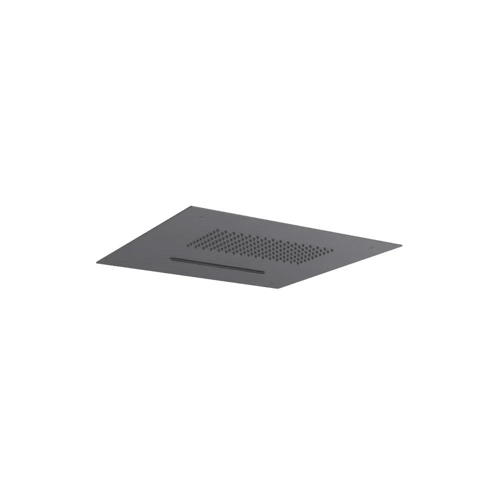 Flusso Cascade 15" Stainless Steel Flush Mount Rainhead with Cascade Waterfall by Flusso