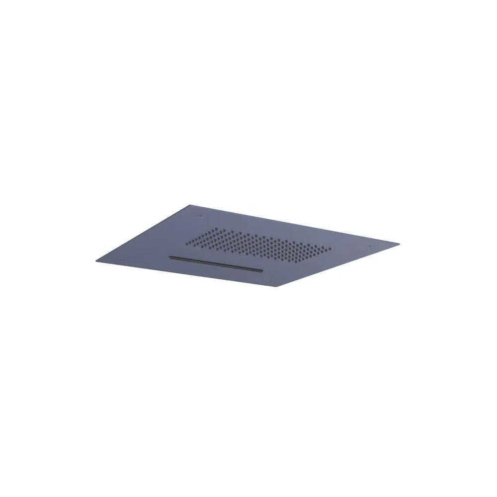 Flusso Cascade 15" Stainless Steel Flush Mount Rainhead with Cascade Waterfall by Flusso
