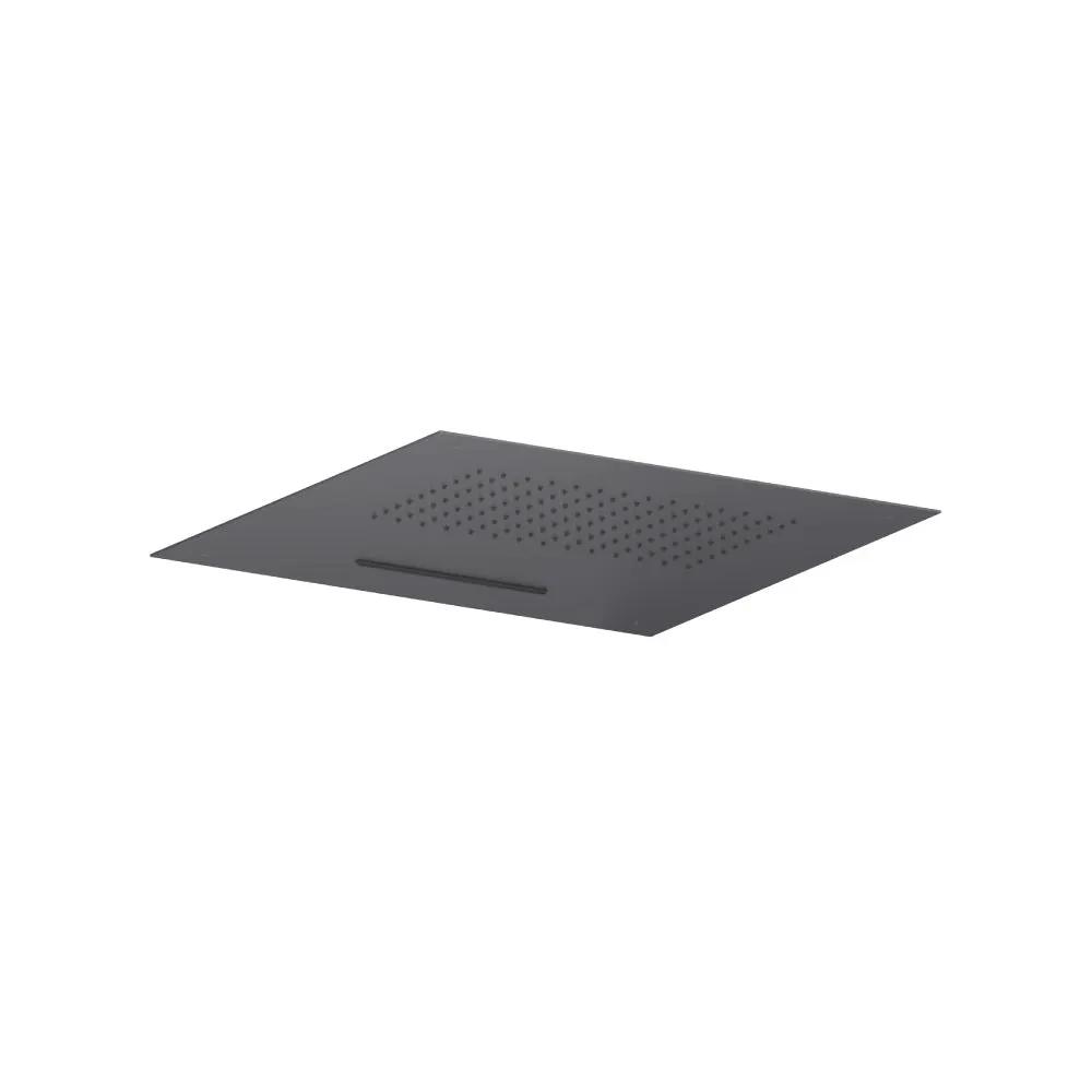 Flusso Cascade 20" Stainless Steel Flush Mount Rainhead with Cascade Waterfall by Flusso