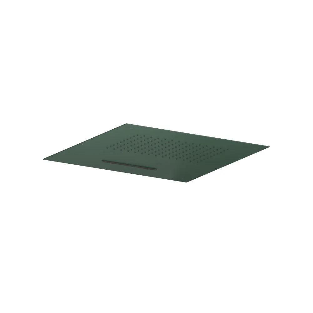 Flusso Cascade 20" Stainless Steel Flush Mount Rainhead with Cascade Waterfall by Flusso