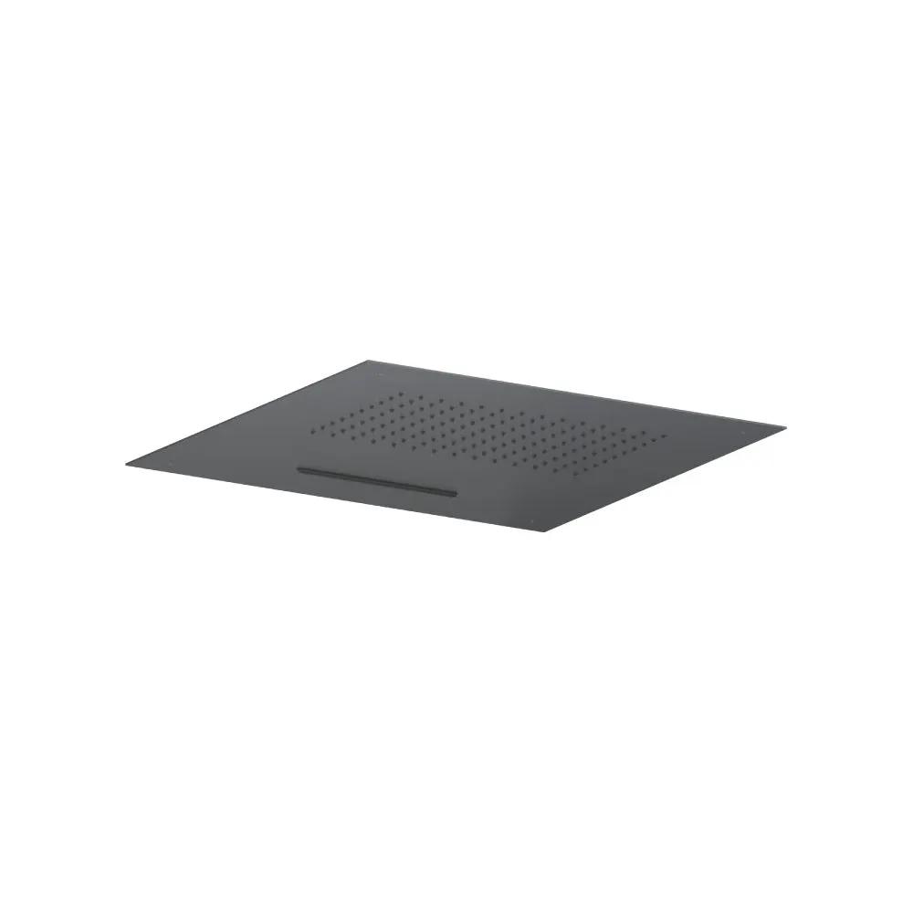Flusso Cascade 20" Stainless Steel Flush Mount Rainhead with Cascade Waterfall by Flusso