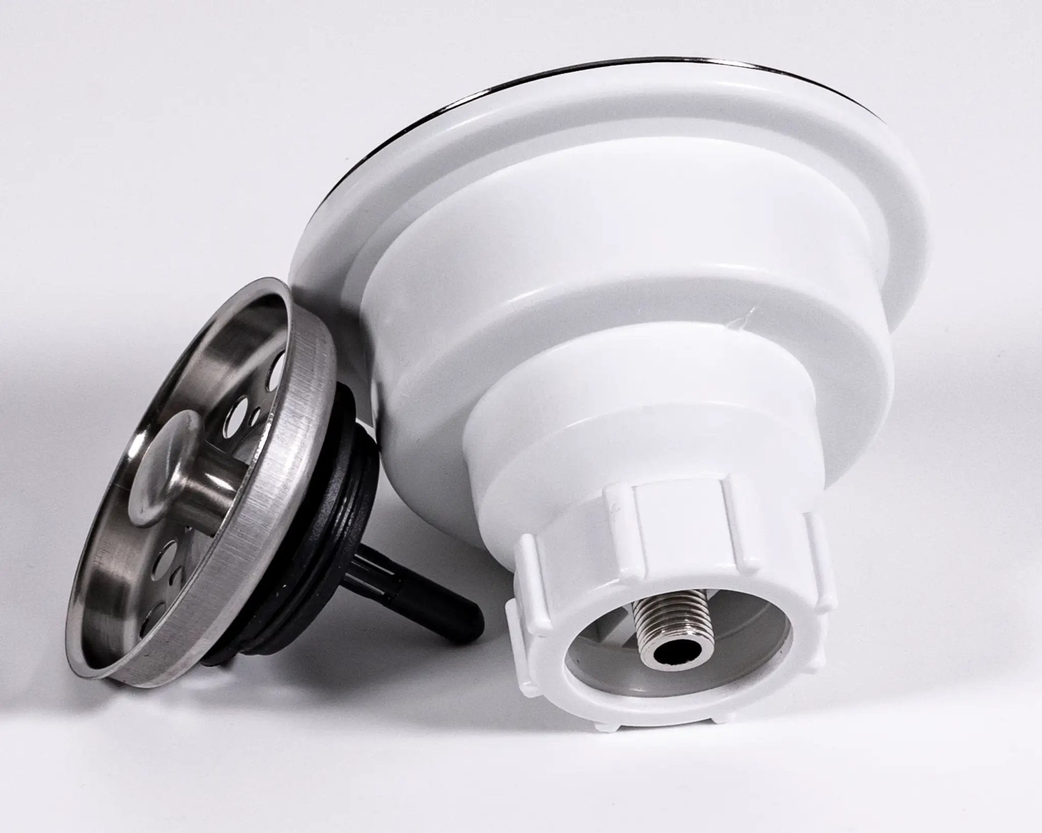 white strainer