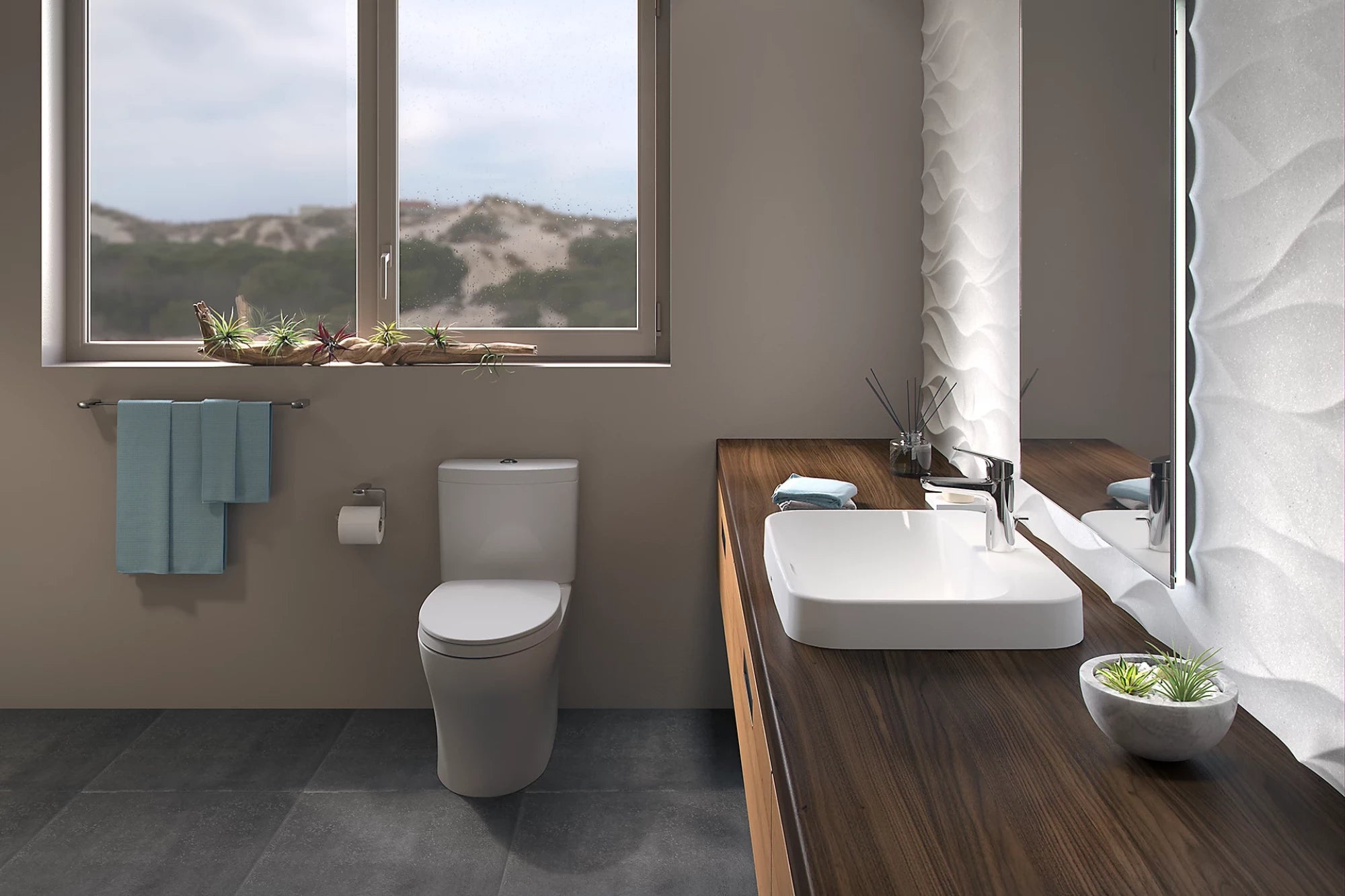 sedona beige toilet