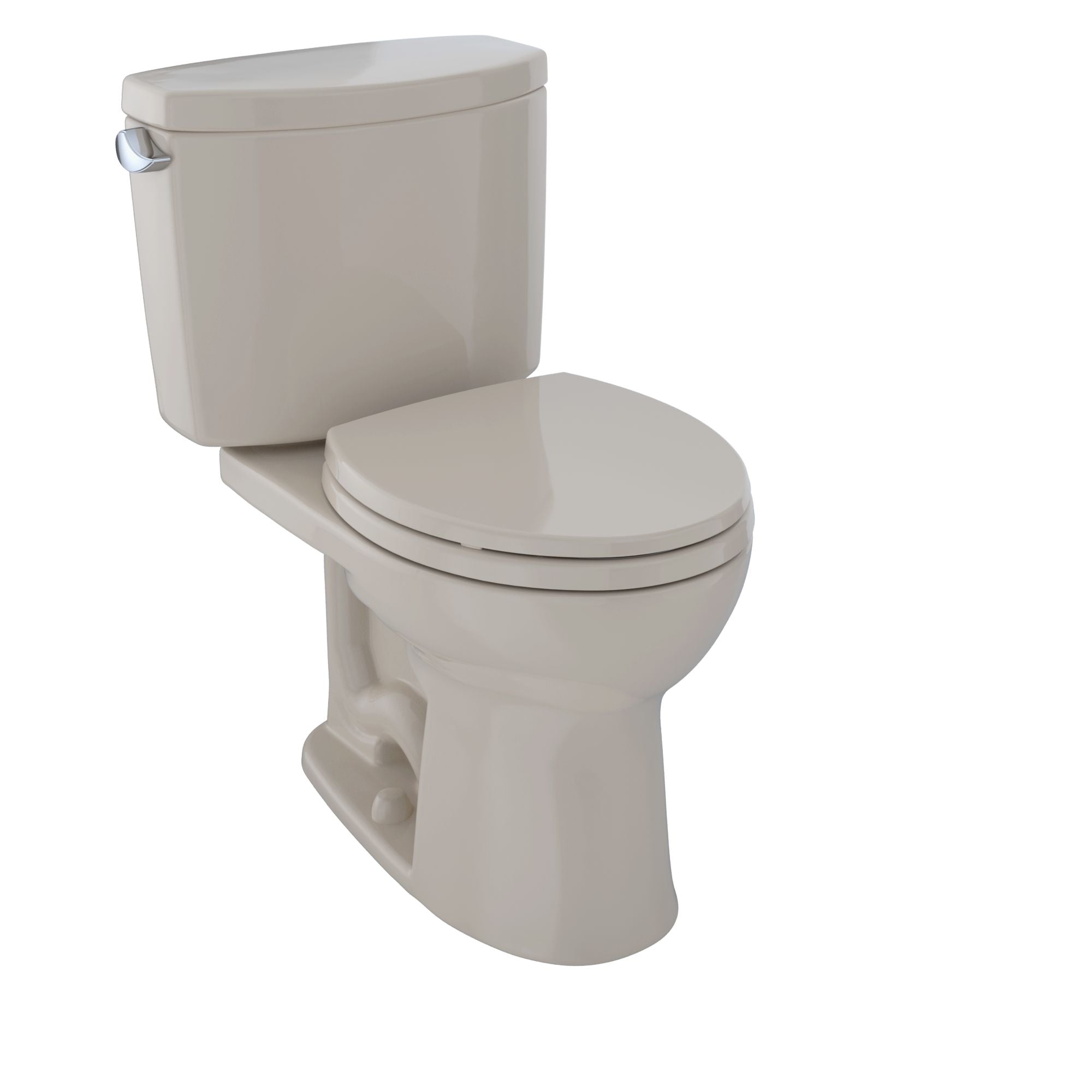 Toto Drake II Two-piece Toilet Round Bowl 1.28 GPF